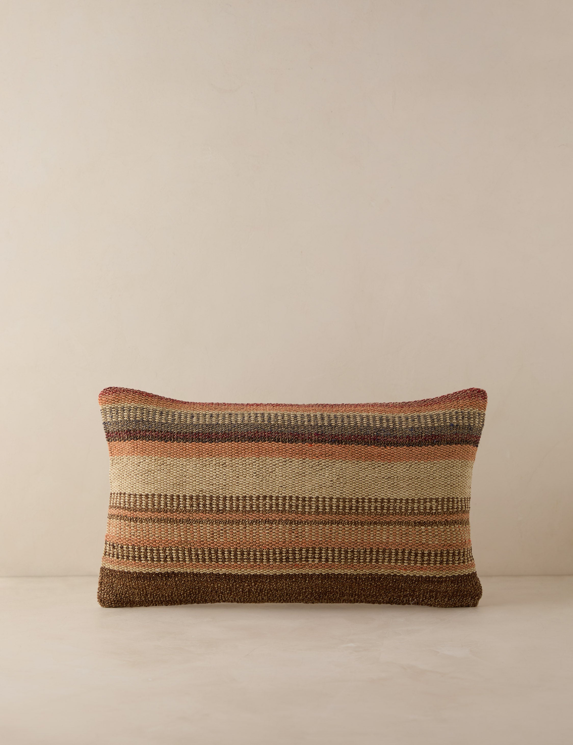 Lulu and Georgia - Vintage Lumbar Pillow No. 192, 12" x 20"