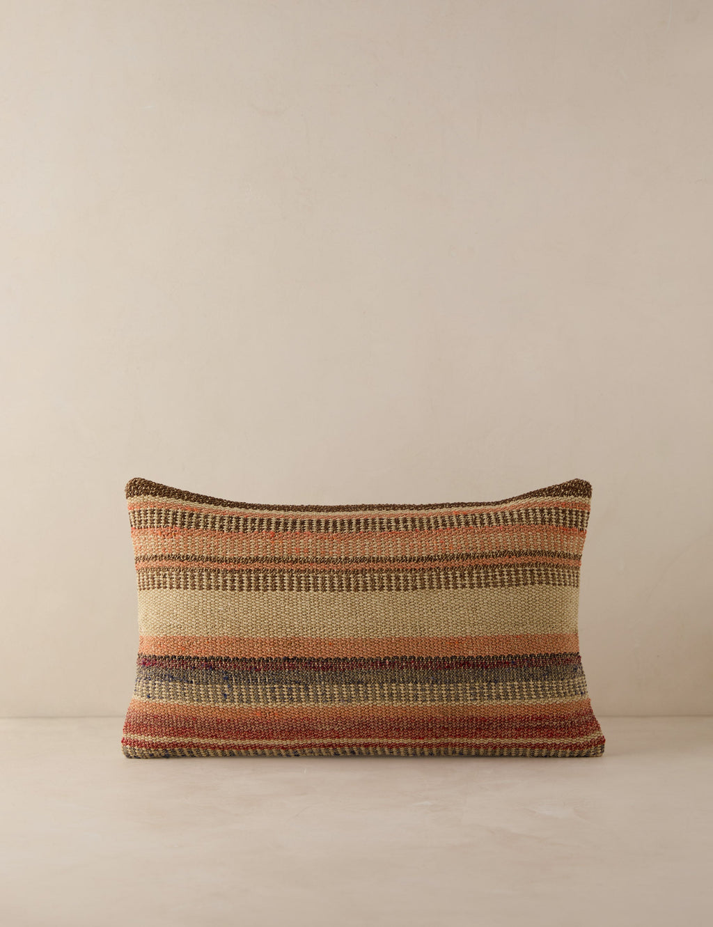 Lulu and Georgia - Vintage Lumbar Pillow No. 193, 12" x 20"
