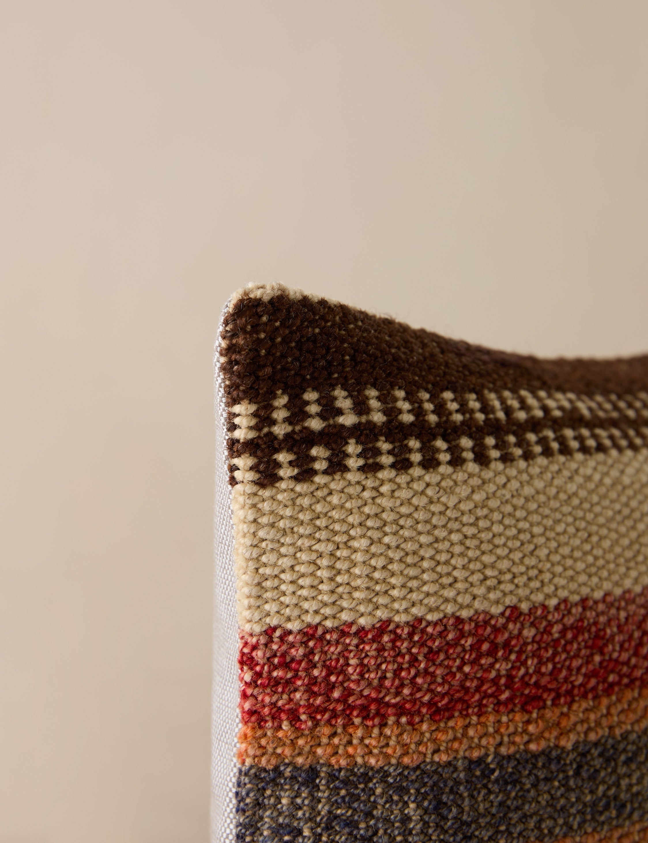 Lulu and Georgia - Vintage Lumbar Pillow No. 196, 12" x 20"