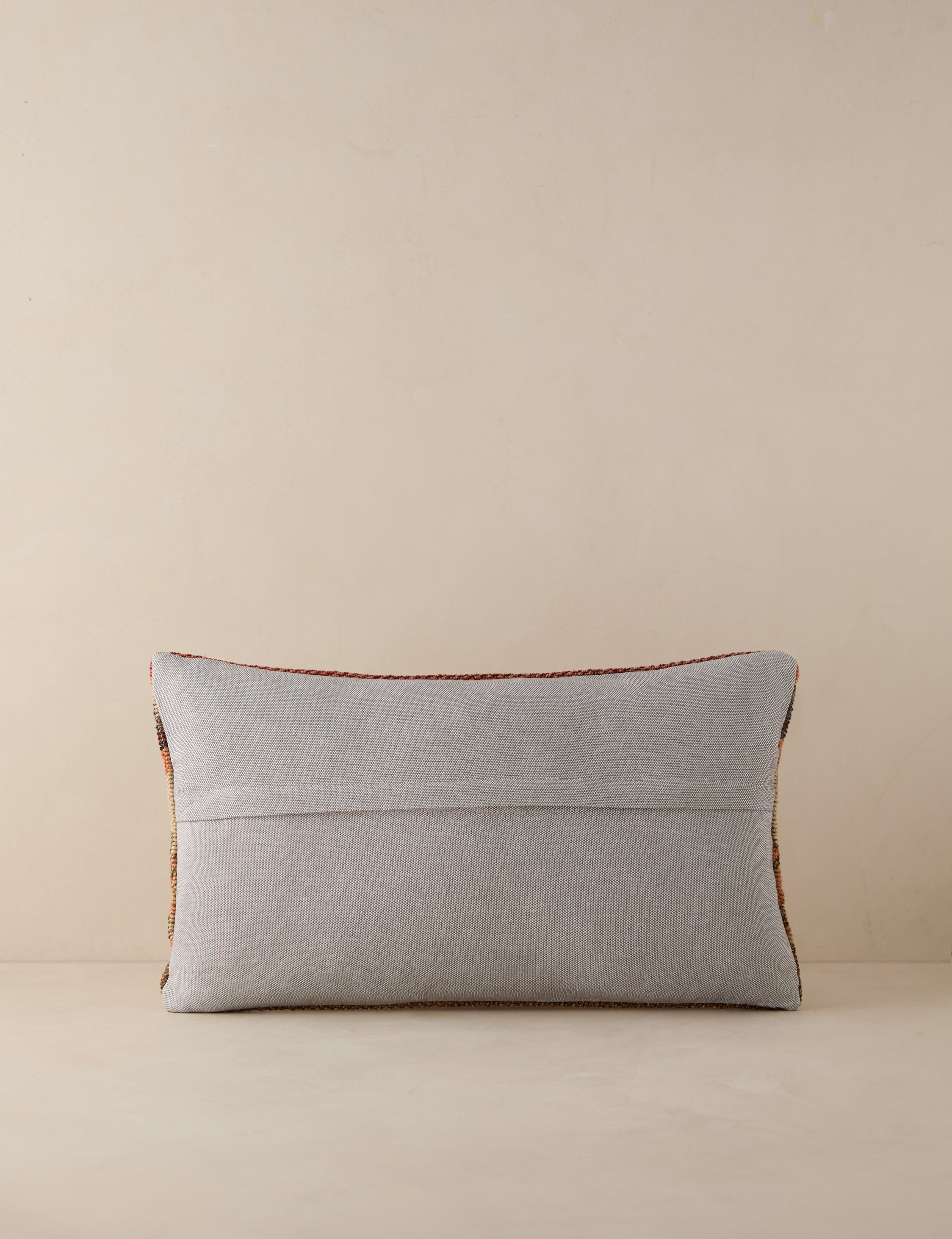 Lulu and Georgia - Vintage Lumbar Pillow No. 198, 12" x 20"