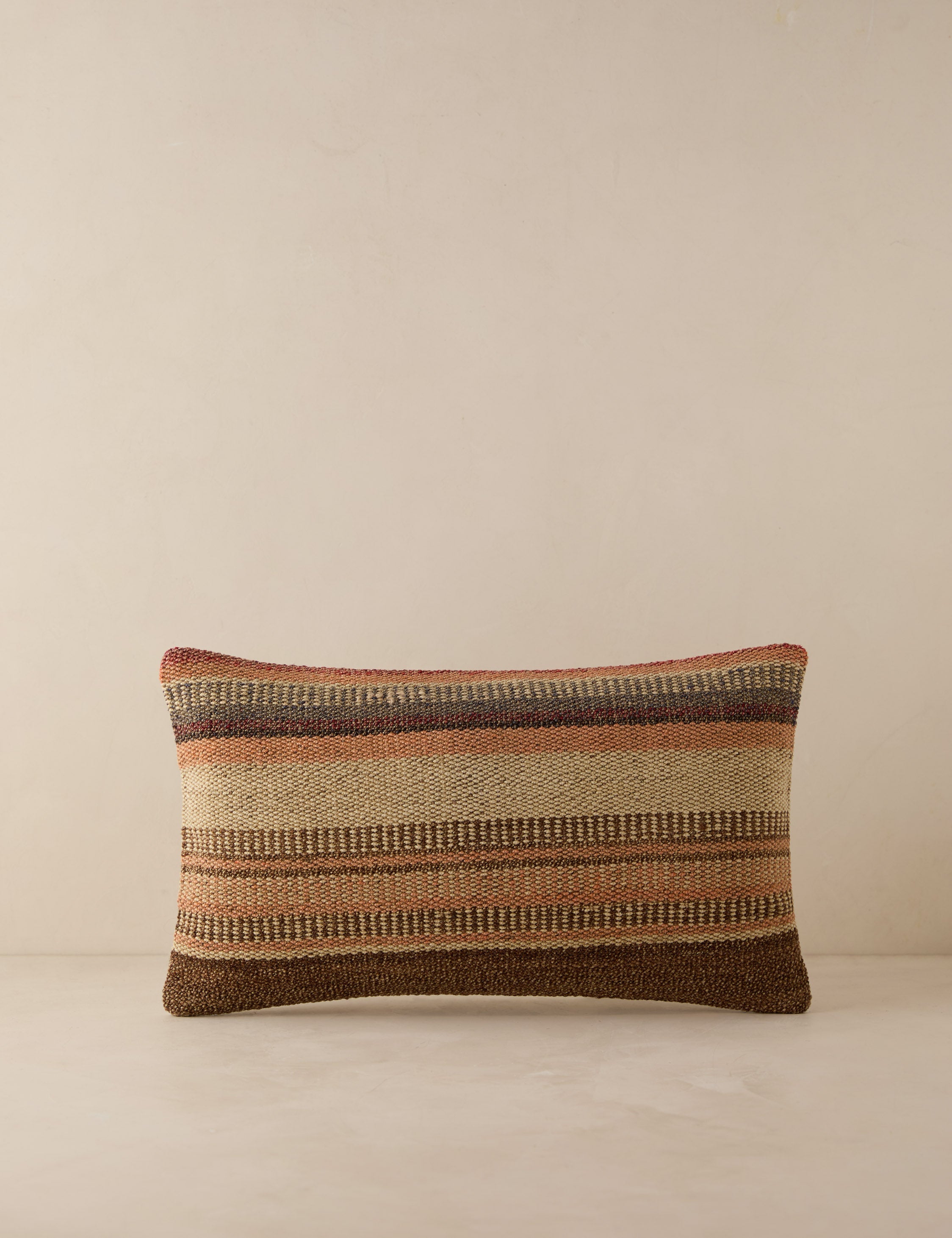 Lulu and Georgia - Vintage Lumbar Pillow No. 201, 12" x 20"