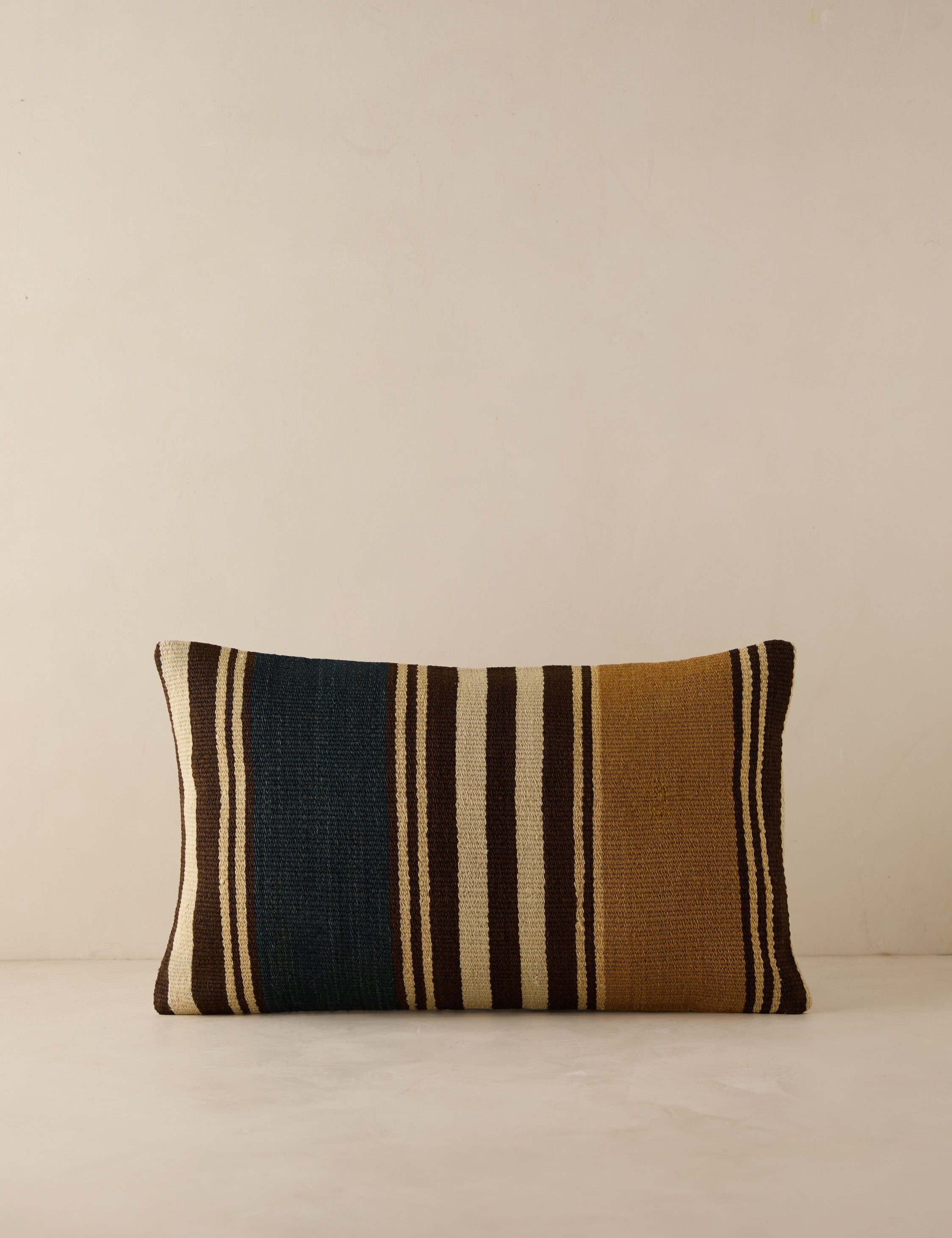 Lulu and Georgia - Vintage Lumbar Pillow No. 204, 12" x 20"