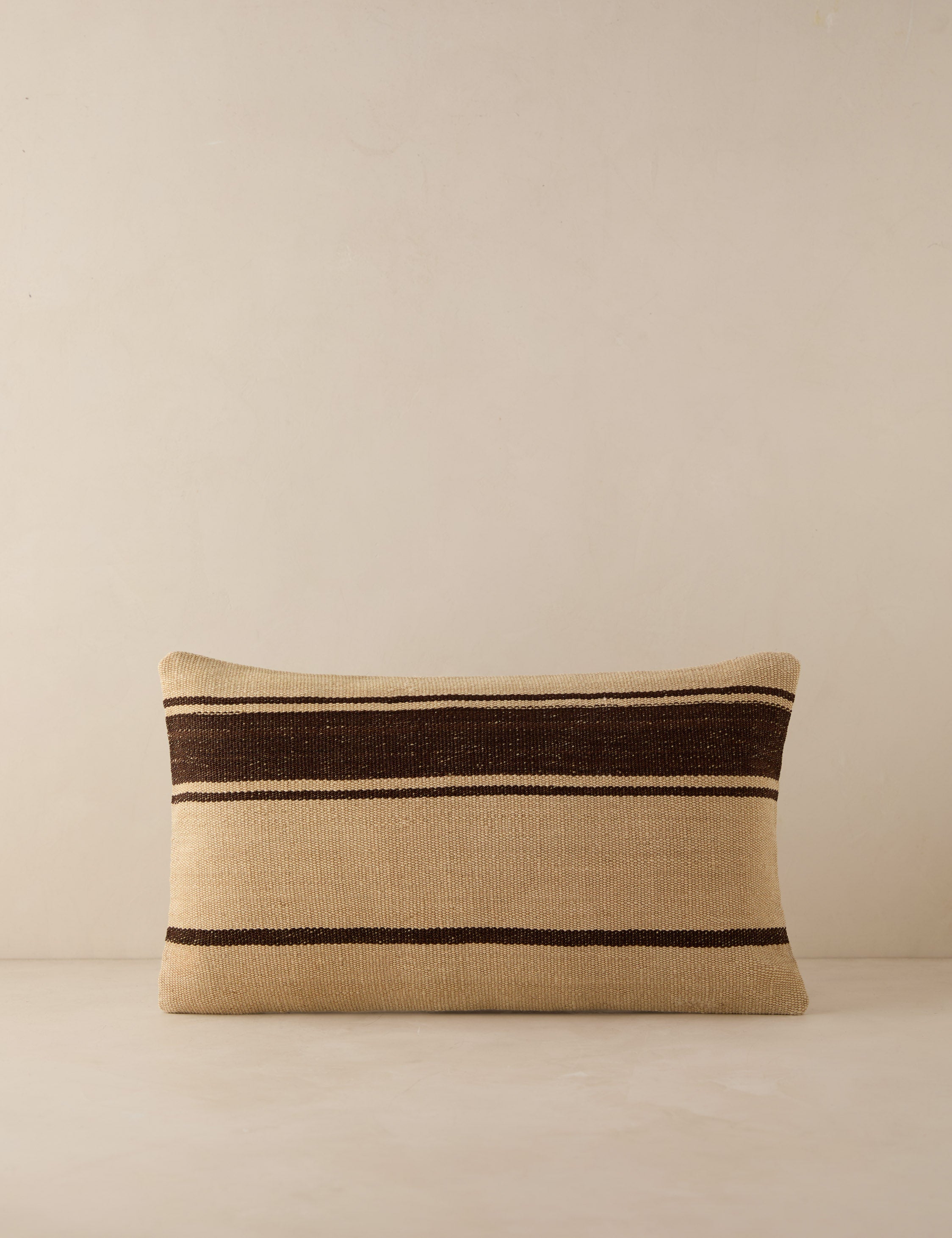 Lulu and Georgia - Vintage Lumbar Pillow No. 205, 12" x 20"