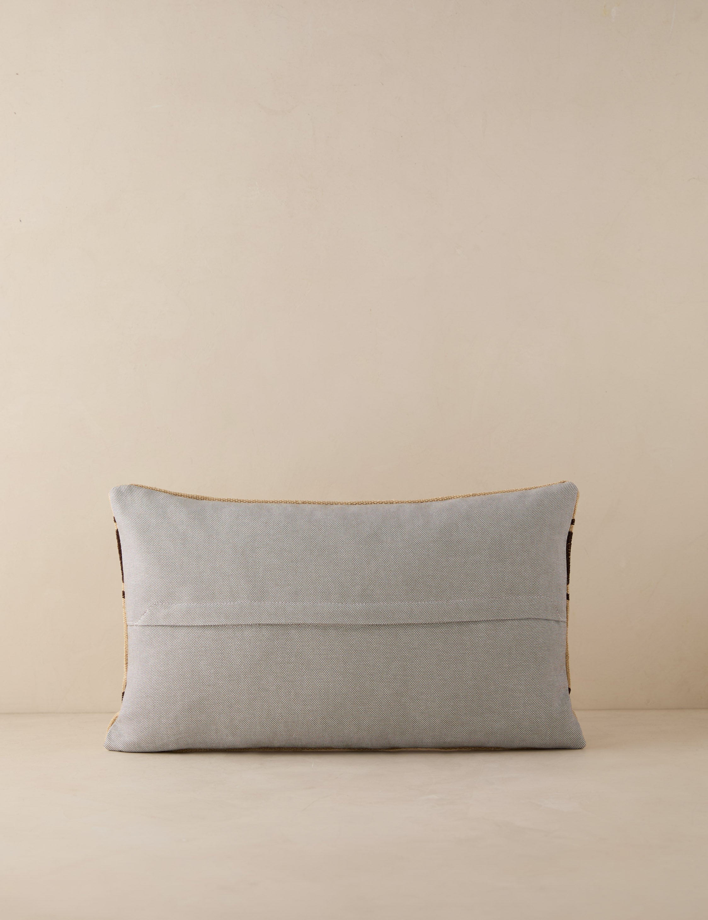 Lulu and Georgia - Vintage Lumbar Pillow No. 207, 12" x 20"