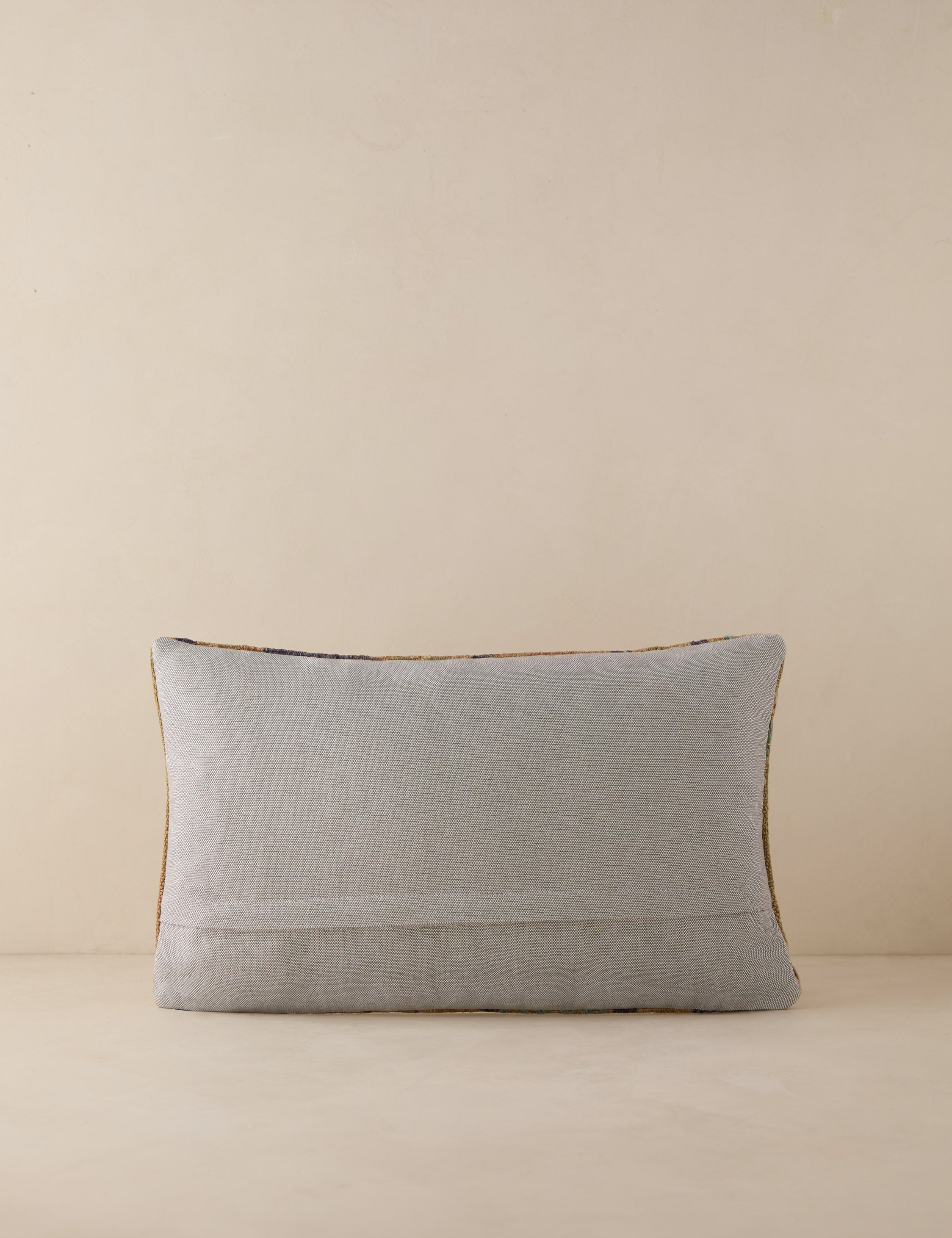 Lulu and Georgia - Vintage Lumbar Pillow No. 209, 12" x 20"
