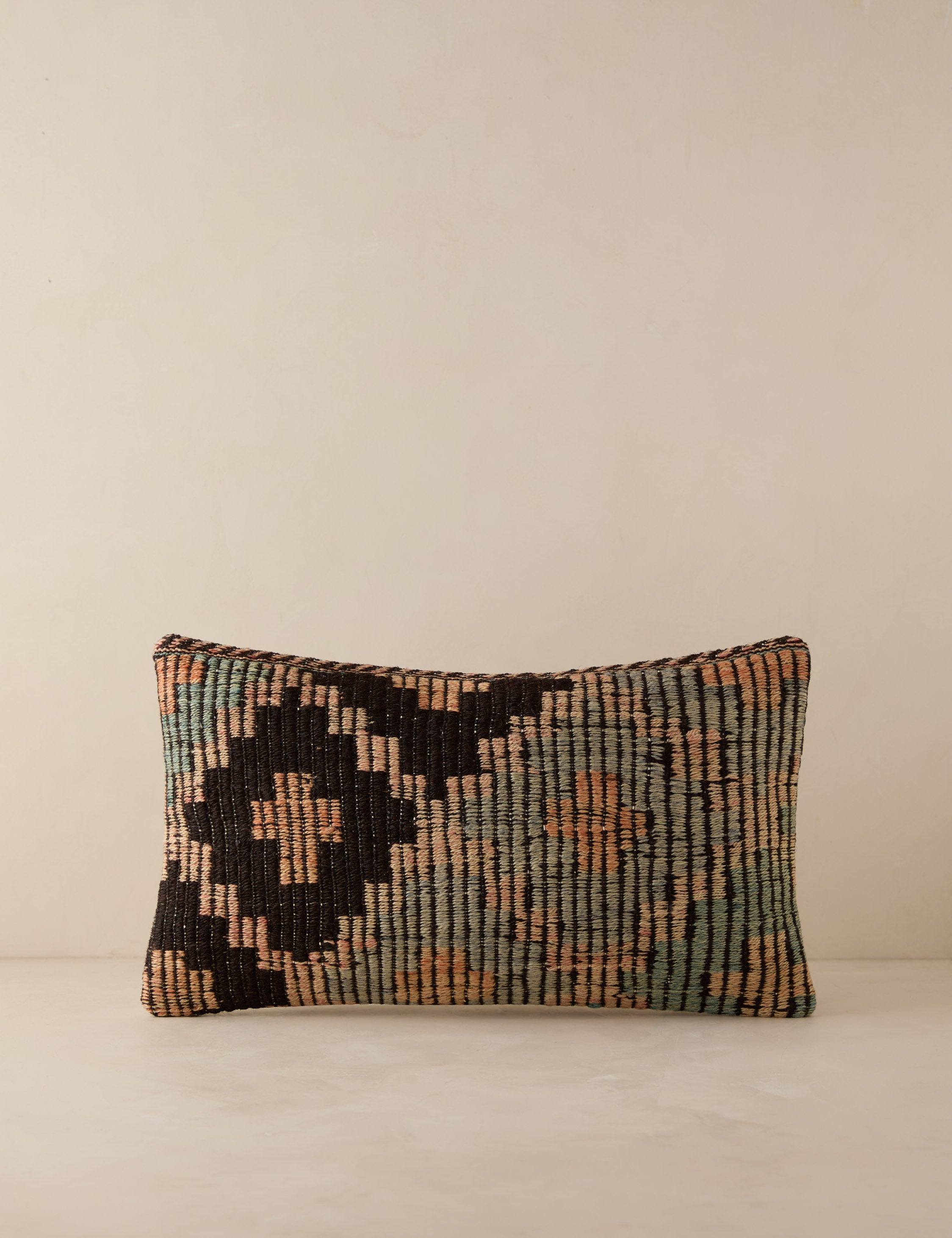 Lulu and Georgia - Vintage Lumbar Pillow No. 212, 12" x 20"