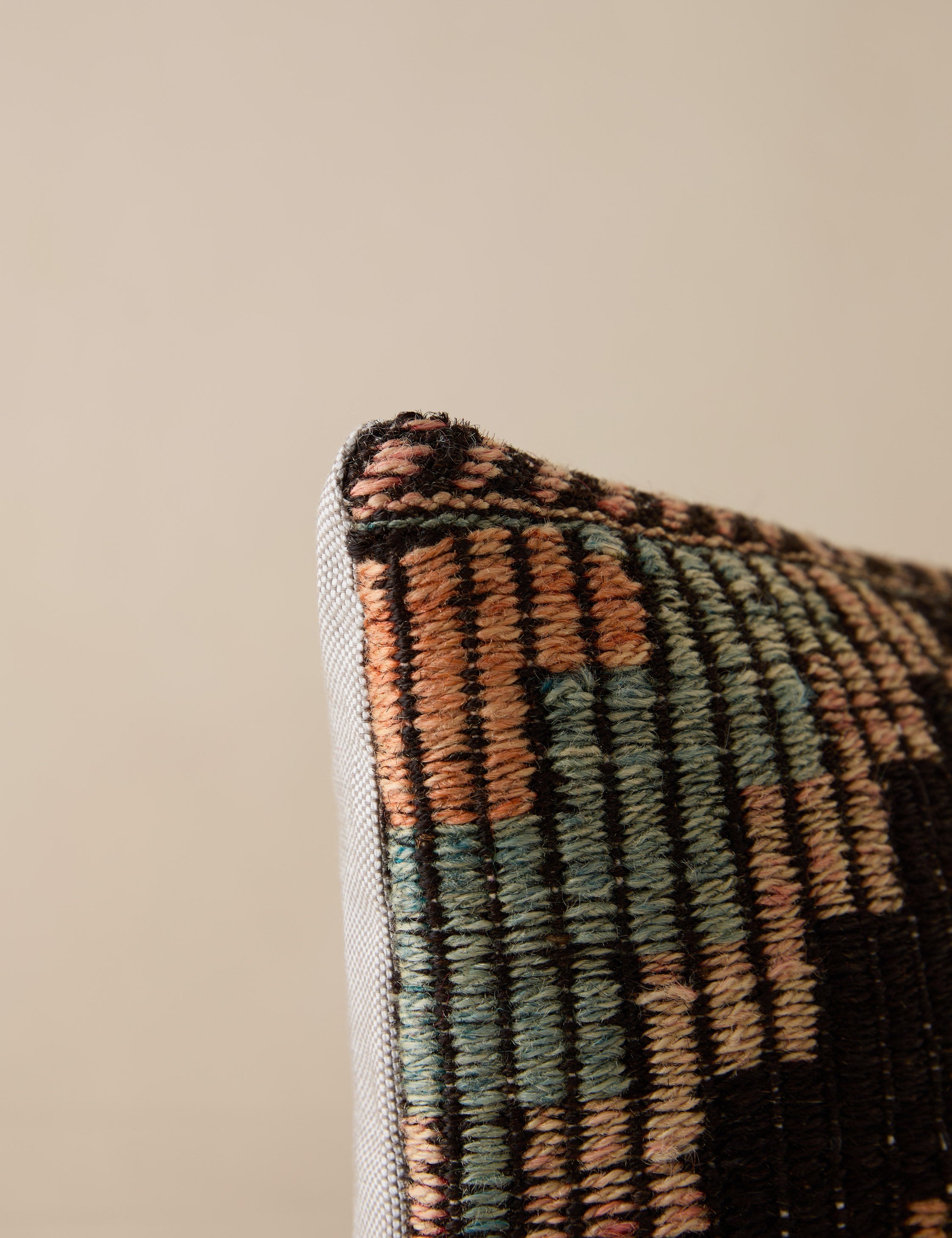 Lulu and Georgia - Vintage Lumbar Pillow No. 212, 12" x 20"