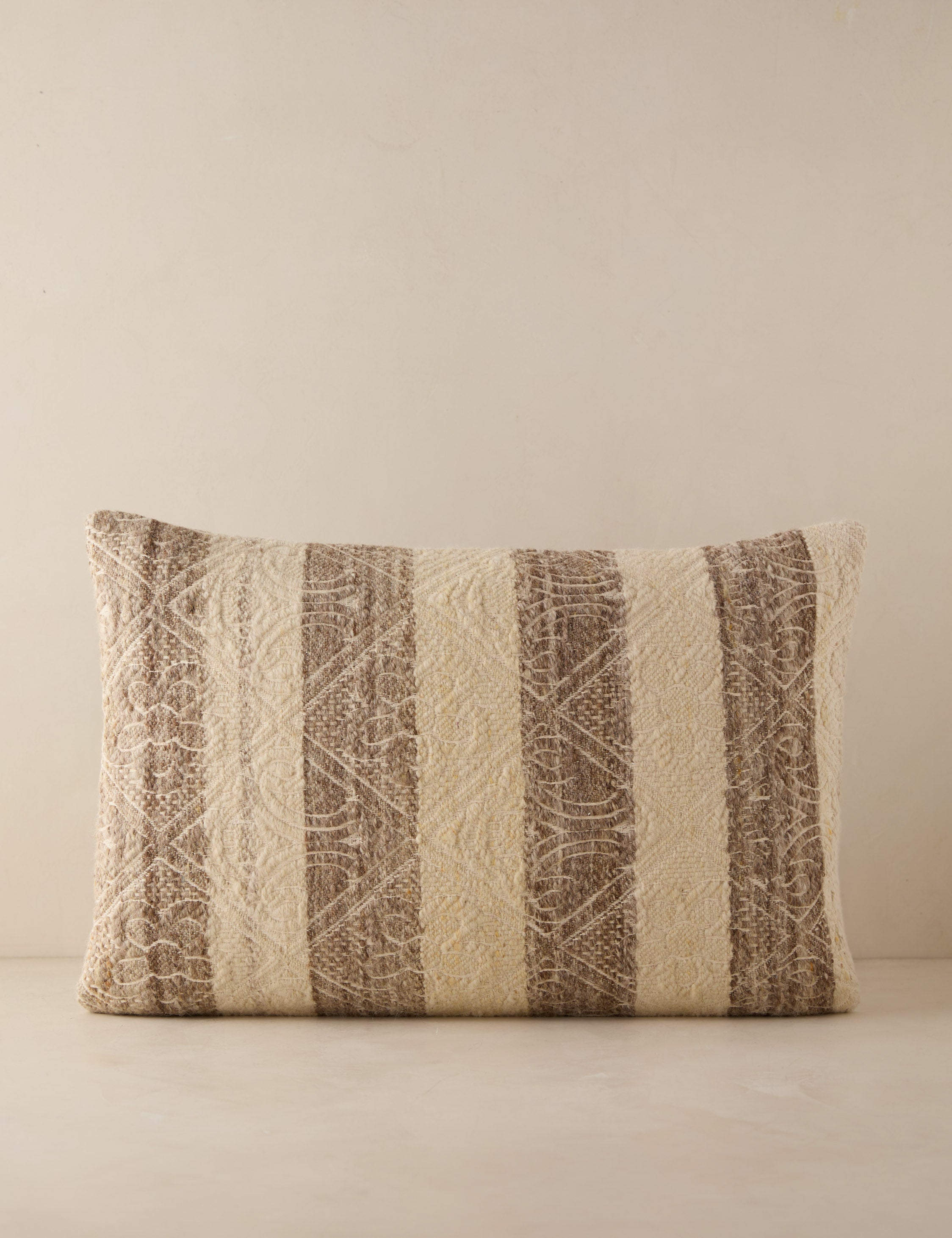 Lulu and Georgia - Vintage Lumbar Pillow No. 219, 16" x 24"