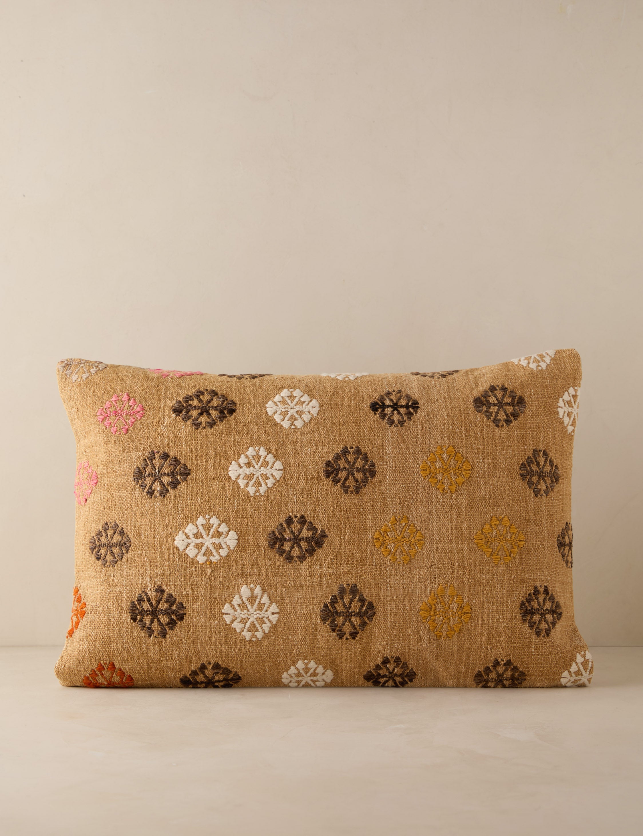 Lulu and Georgia - Vintage Lumbar Pillow No. 225, 16" x 24"