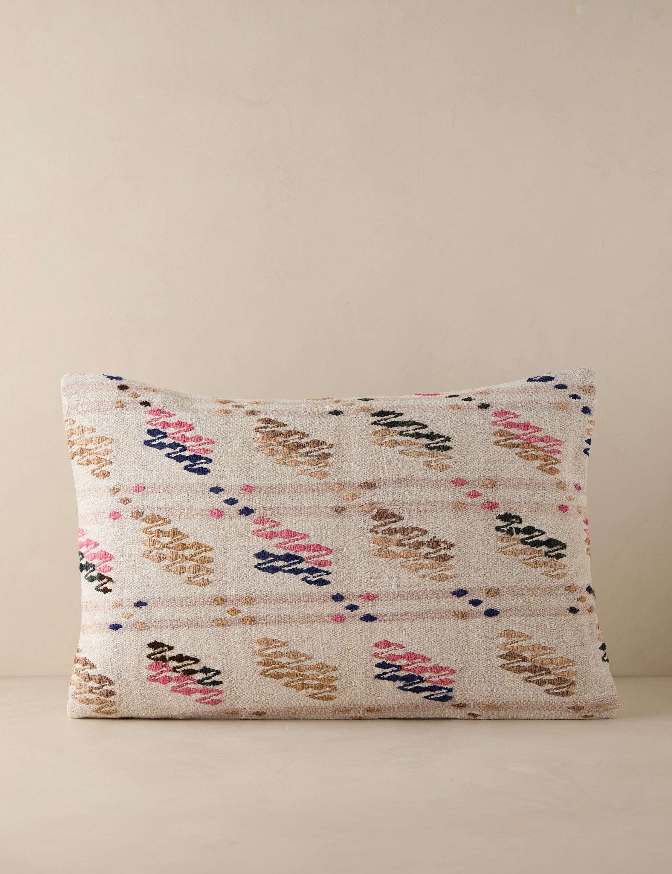 Lulu and Georgia - Vintage Lumbar Pillow No. 231, 16" x 24"