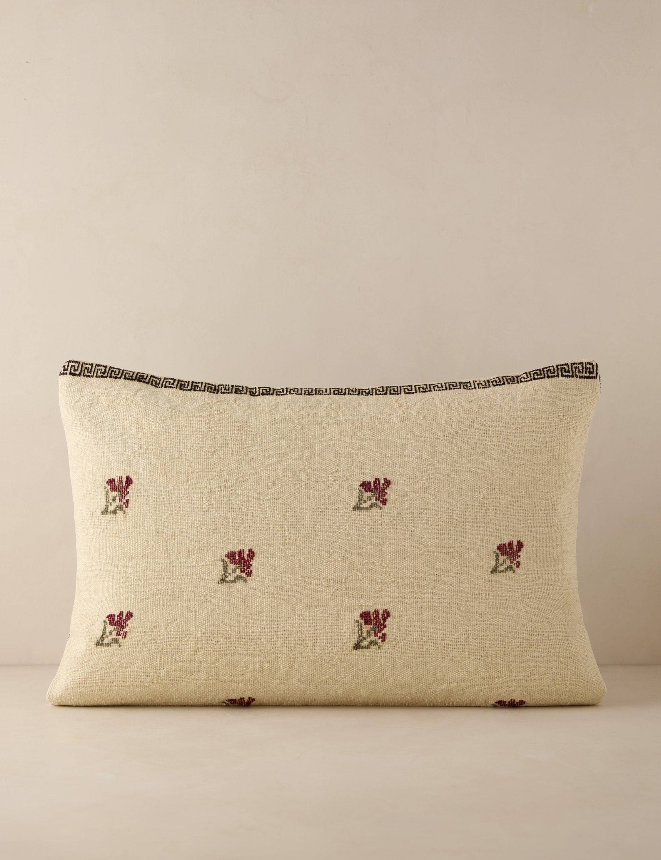 Lulu and Georgia - Vintage Lumbar Pillow No. 233, 16" x 24"