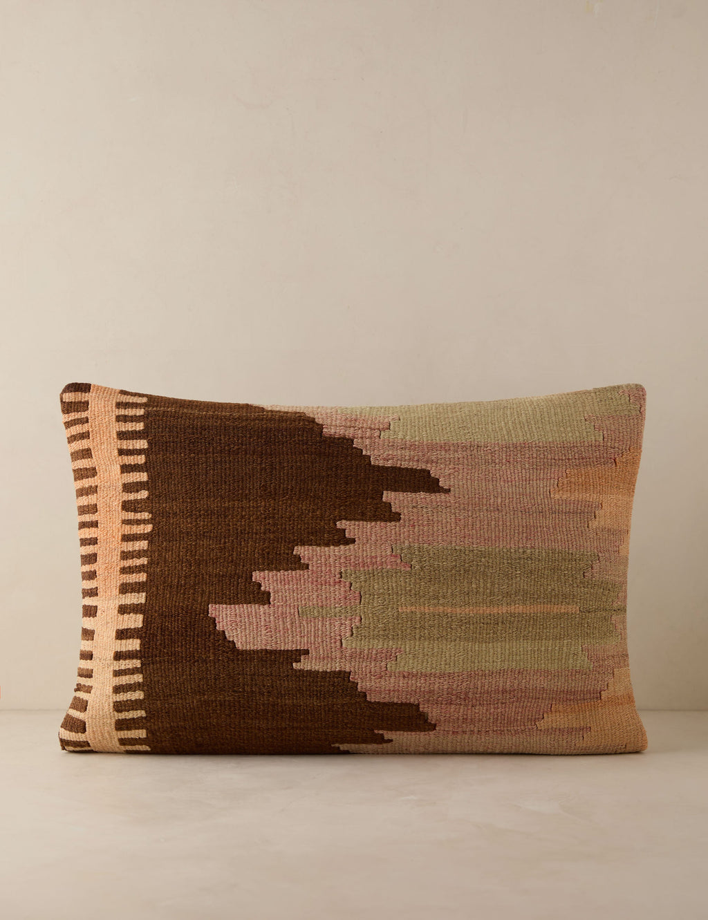 Lulu and Georgia - Vintage Lumbar Pillow No. 245, 16" x 24"