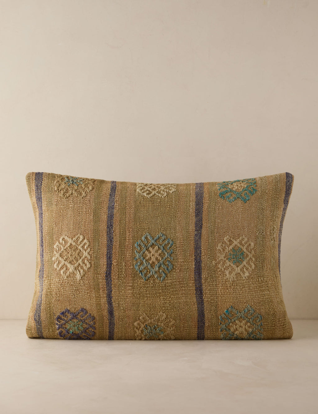 Lulu and Georgia - Vintage Lumbar Pillow No. 248, 16" x 24"