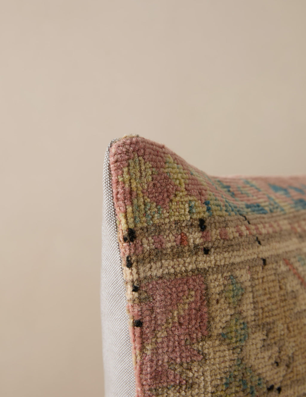 Lulu and Georgia - Vintage Lumbar Pillow No. 250, 16" x 24"