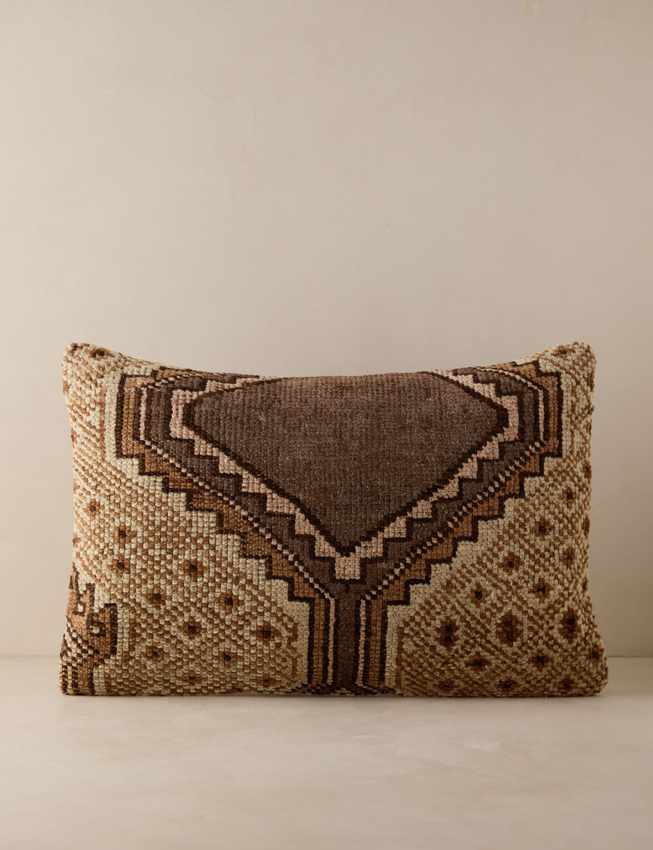 Lulu and Georgia - Vintage Lumbar Pillow No. 253, 16" x 24"