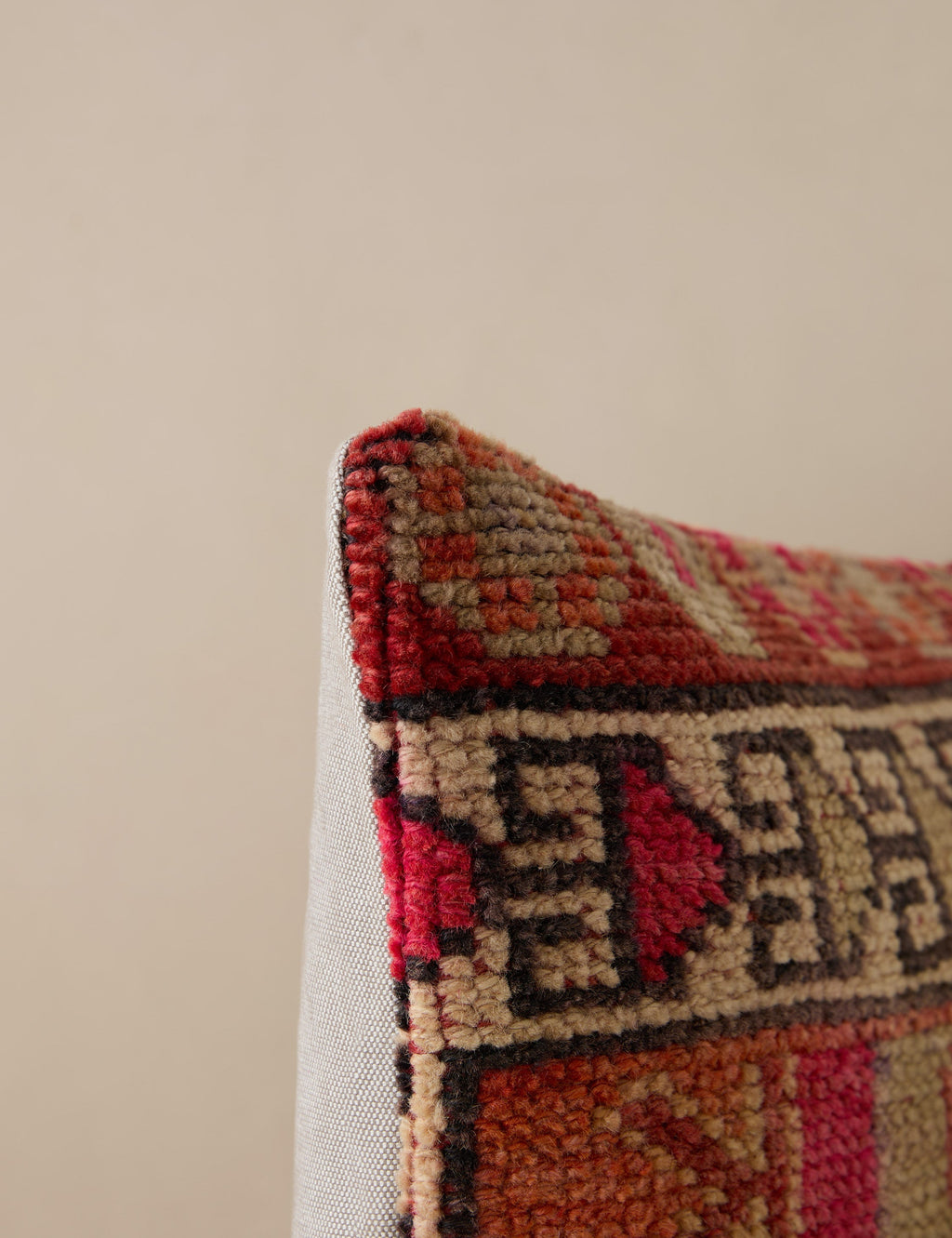 Lulu and Georgia - Vintage Lumbar Pillow No. 256, 16" x 24"