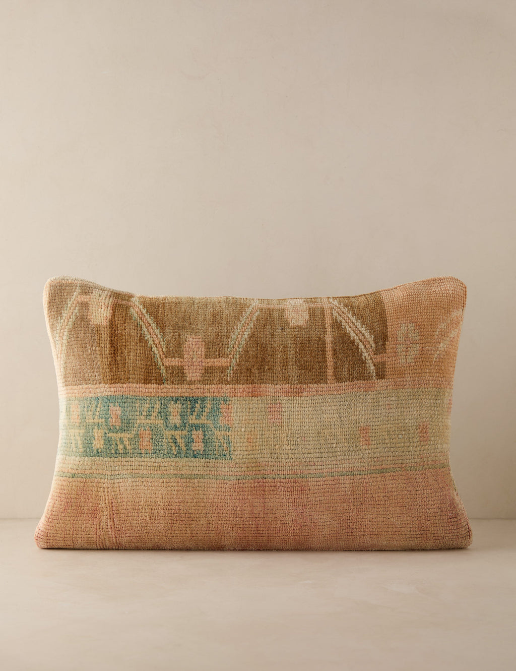 Lulu and Georgia - Vintage Lumbar Pillow No. 258, 16" x 24"