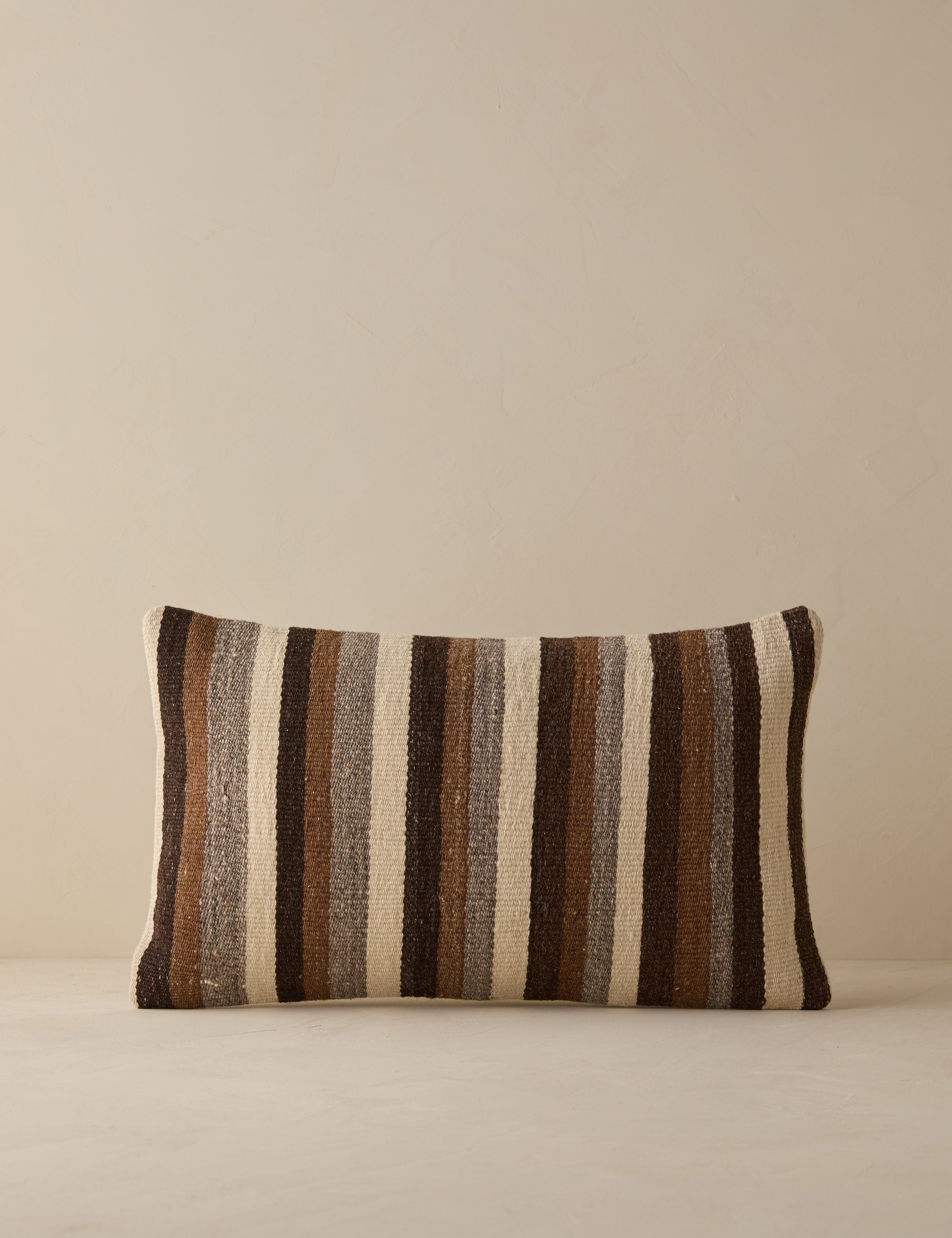 Lulu and Georgia - Vintage Lumbar Pillow No. 260, 12" x 20"