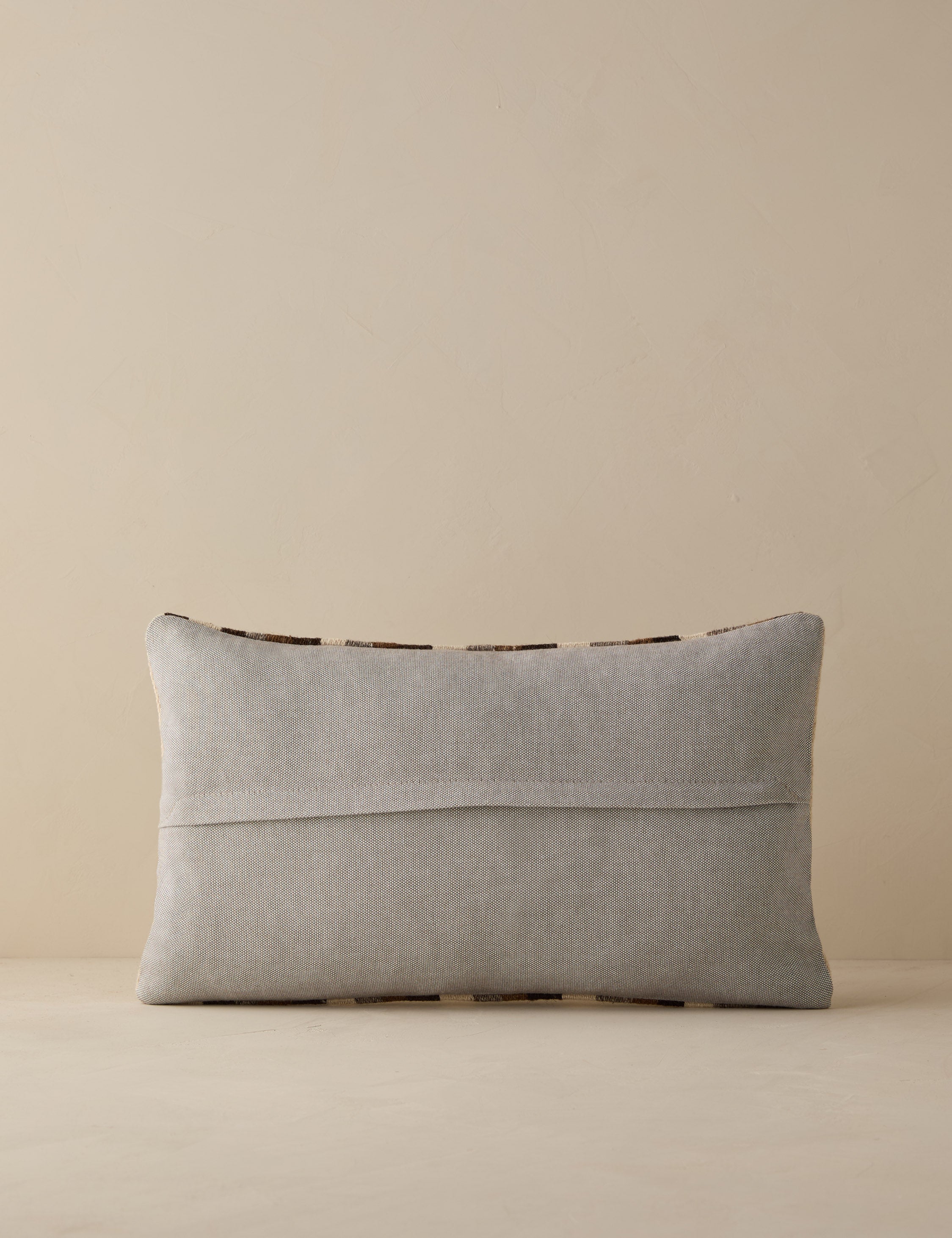 Lulu and Georgia - Vintage Lumbar Pillow No. 260, 12" x 20"