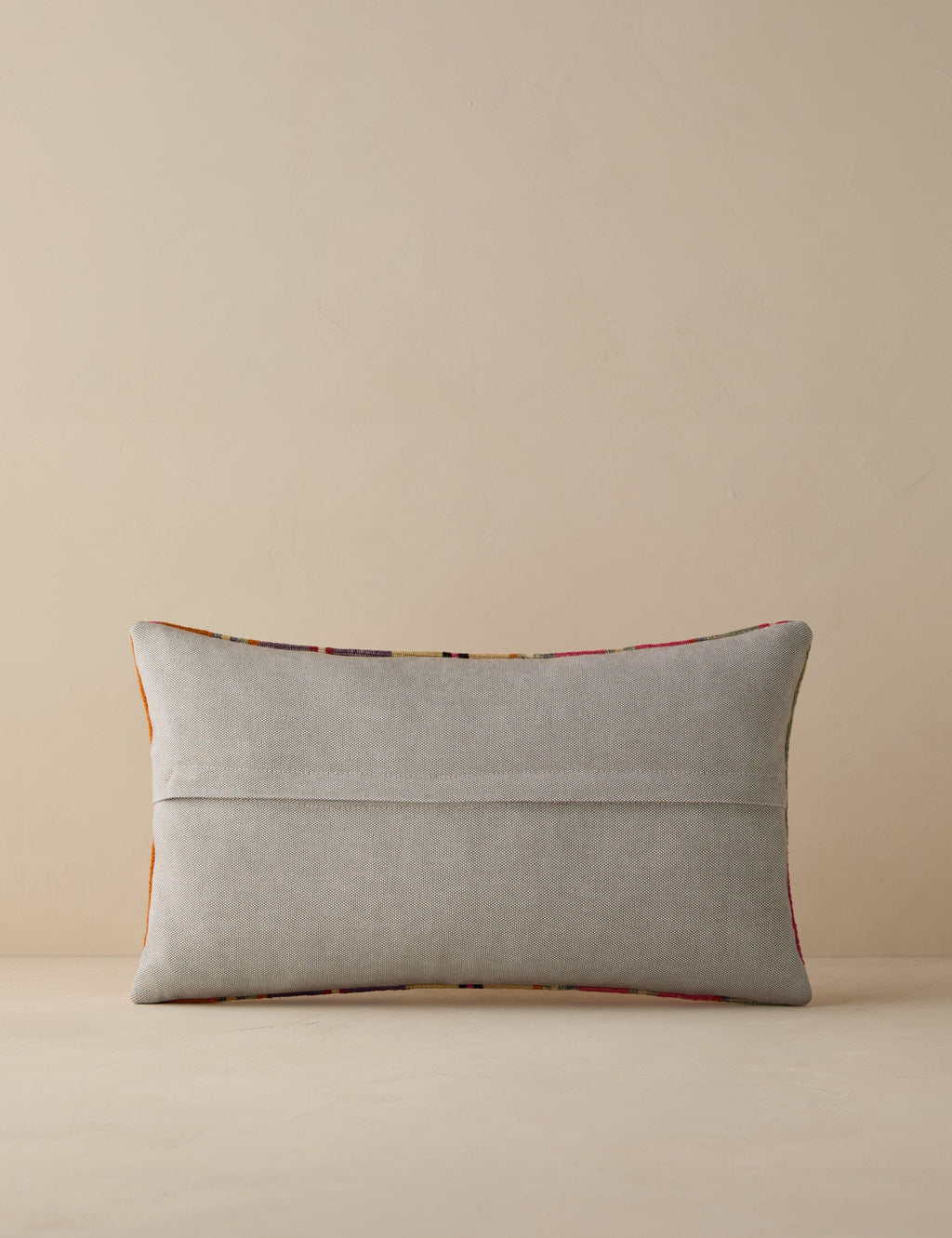 Lulu and Georgia - Vintage Lumbar Pillow No. 276, 12" x 20"