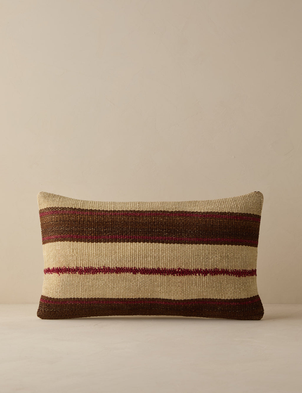 Lulu and Georgia - Vintage Lumbar Pillow No. 278, 12" x 20"