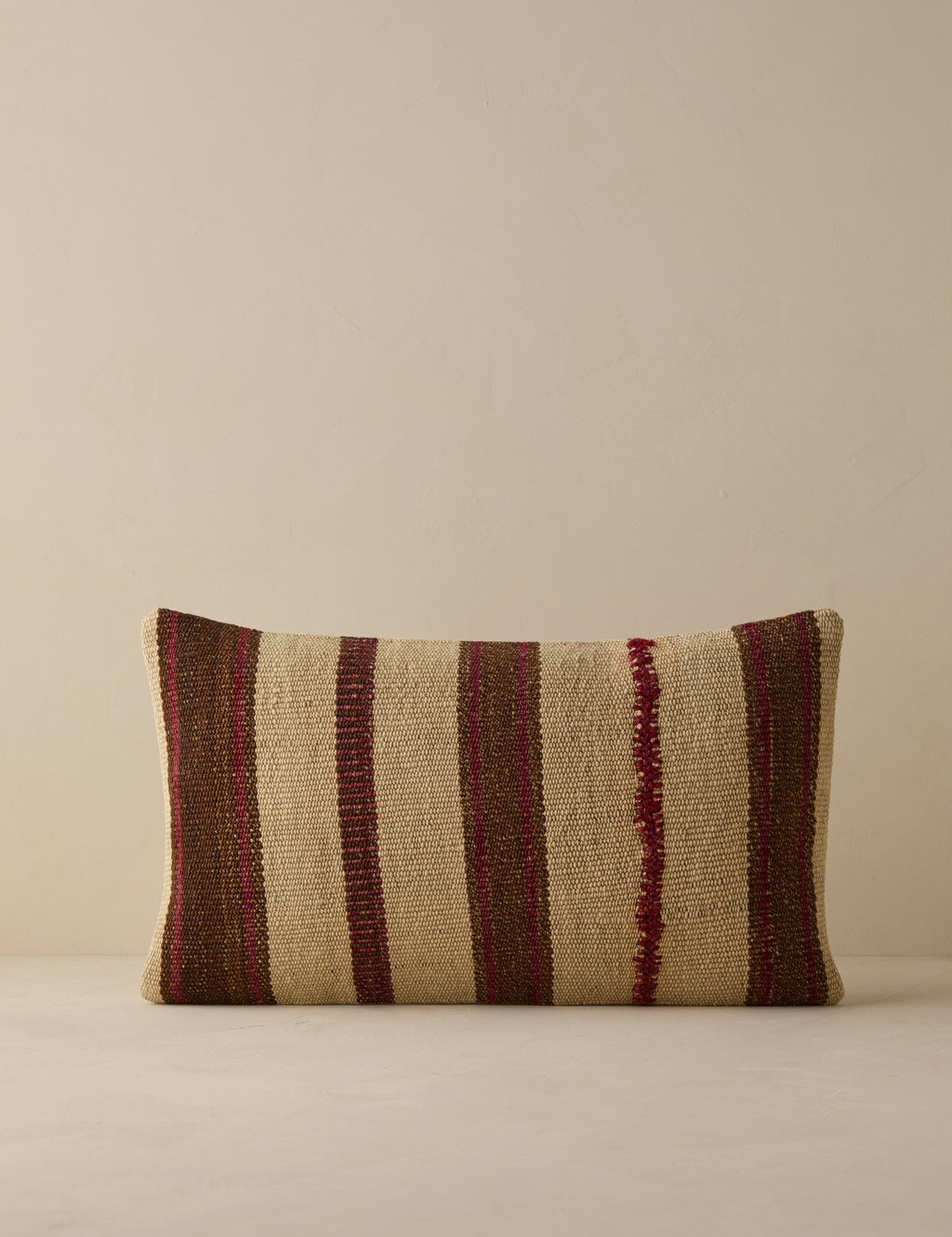 Lulu and Georgia - Vintage Lumbar Pillow No. 280, 12" x 20"