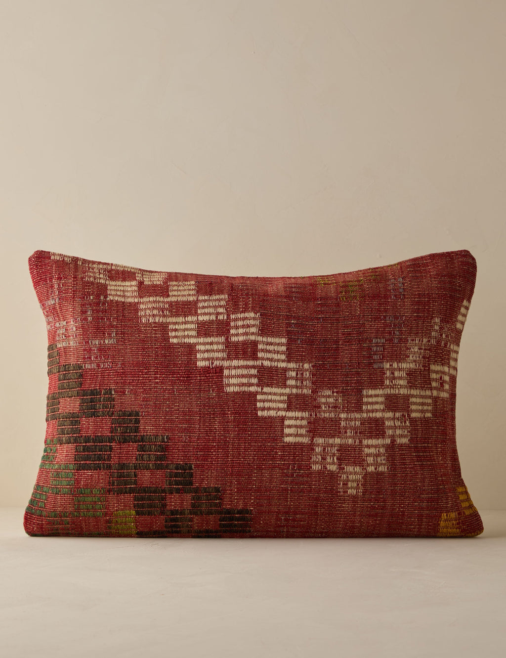 Lulu and Georgia - Vintage Lumbar Pillow No. 285, 16" x 24"