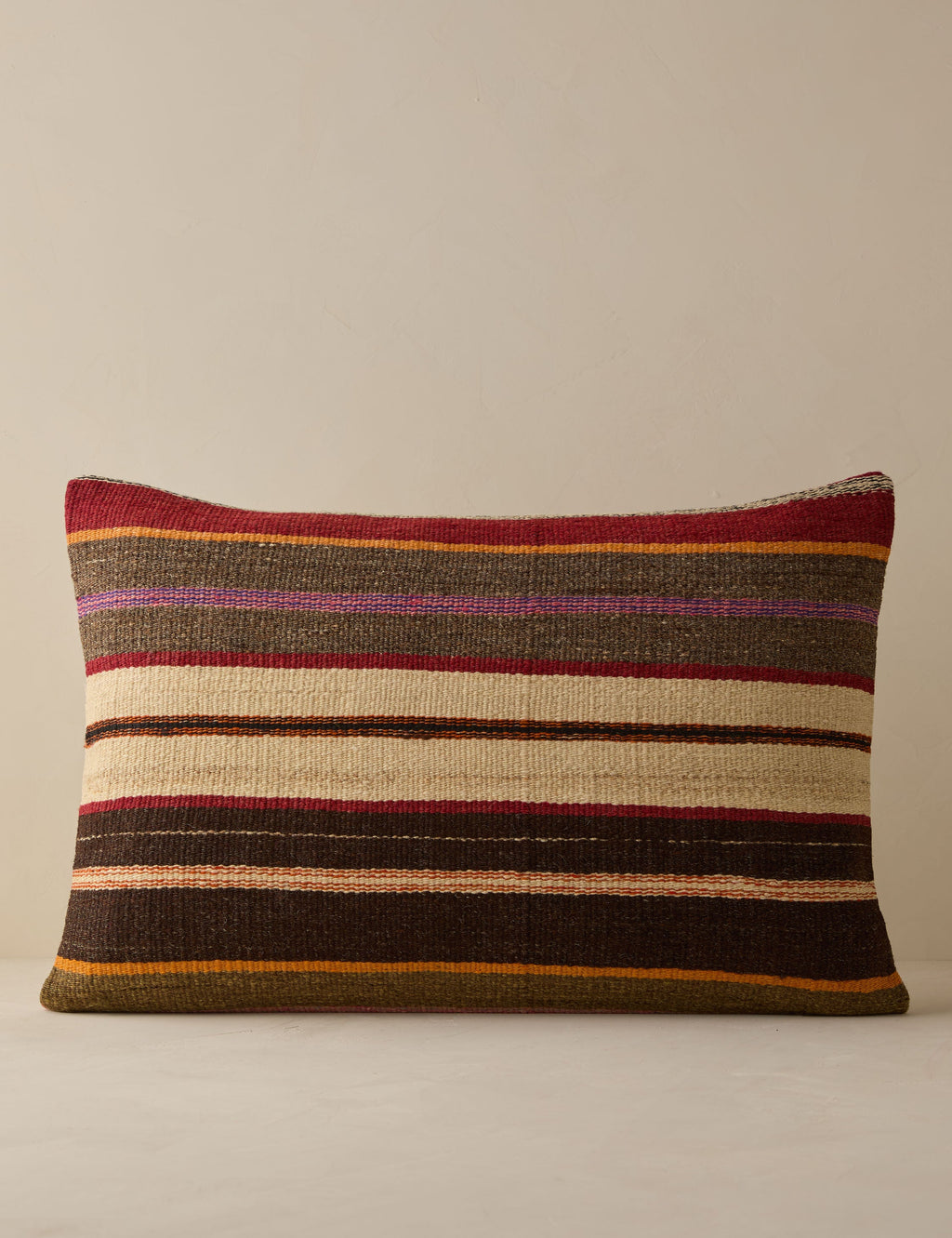 Lulu and Georgia - Vintage Lumbar Pillow No. 296, 16" x 24"