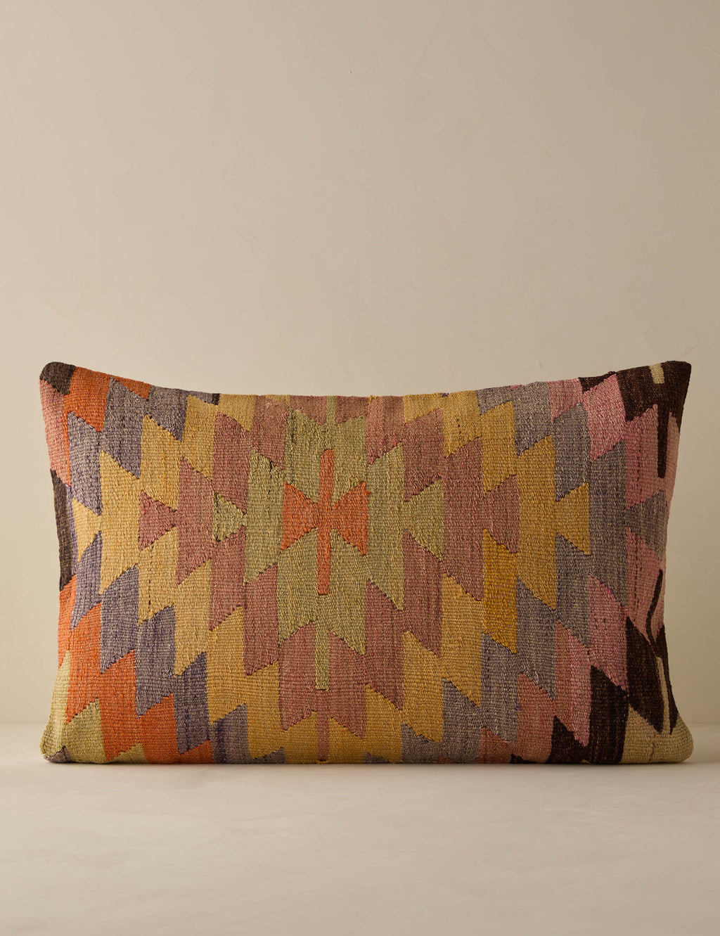 Lulu and Georgia - Vintage Lumbar Pillow No. 299, 16" x 24"