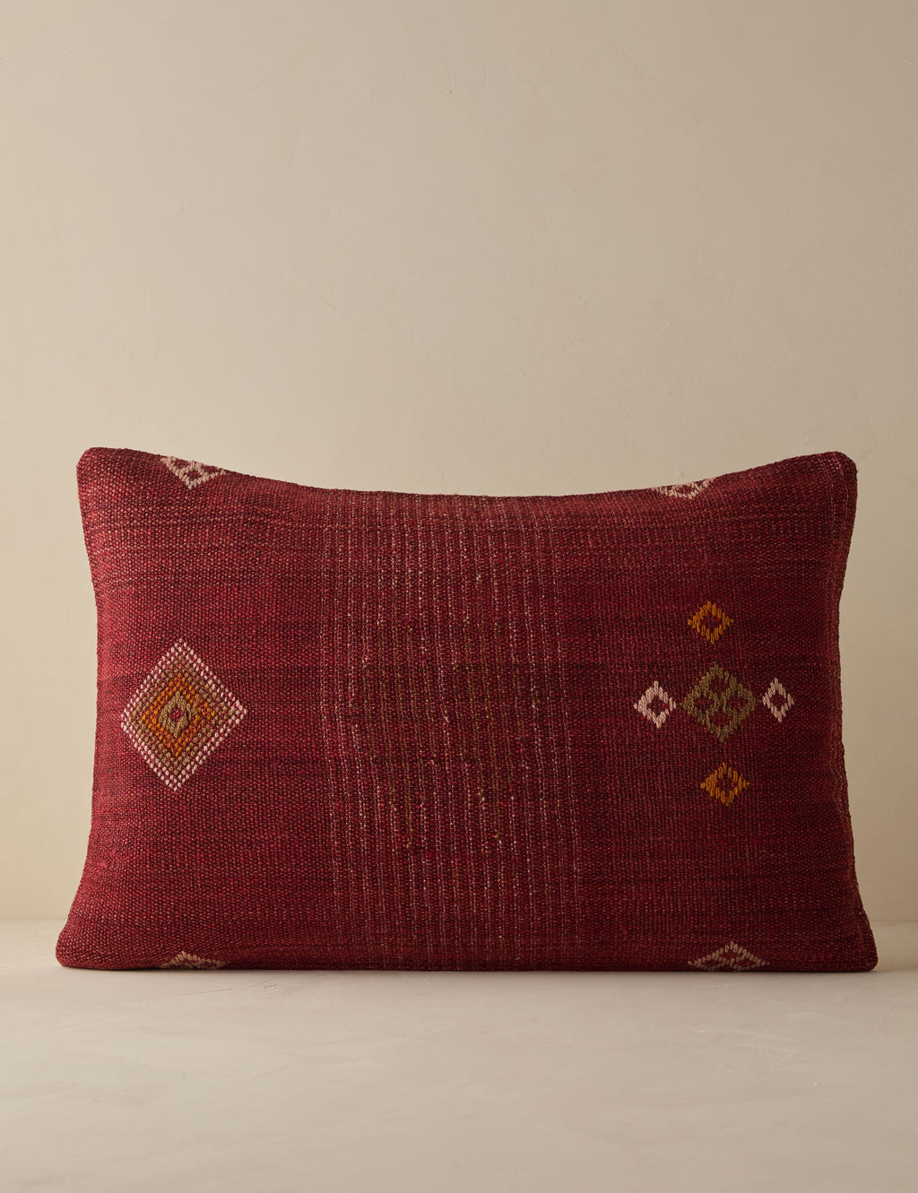 Lulu and Georgia - Vintage Lumbar Pillow No. 300, 16" x 24"