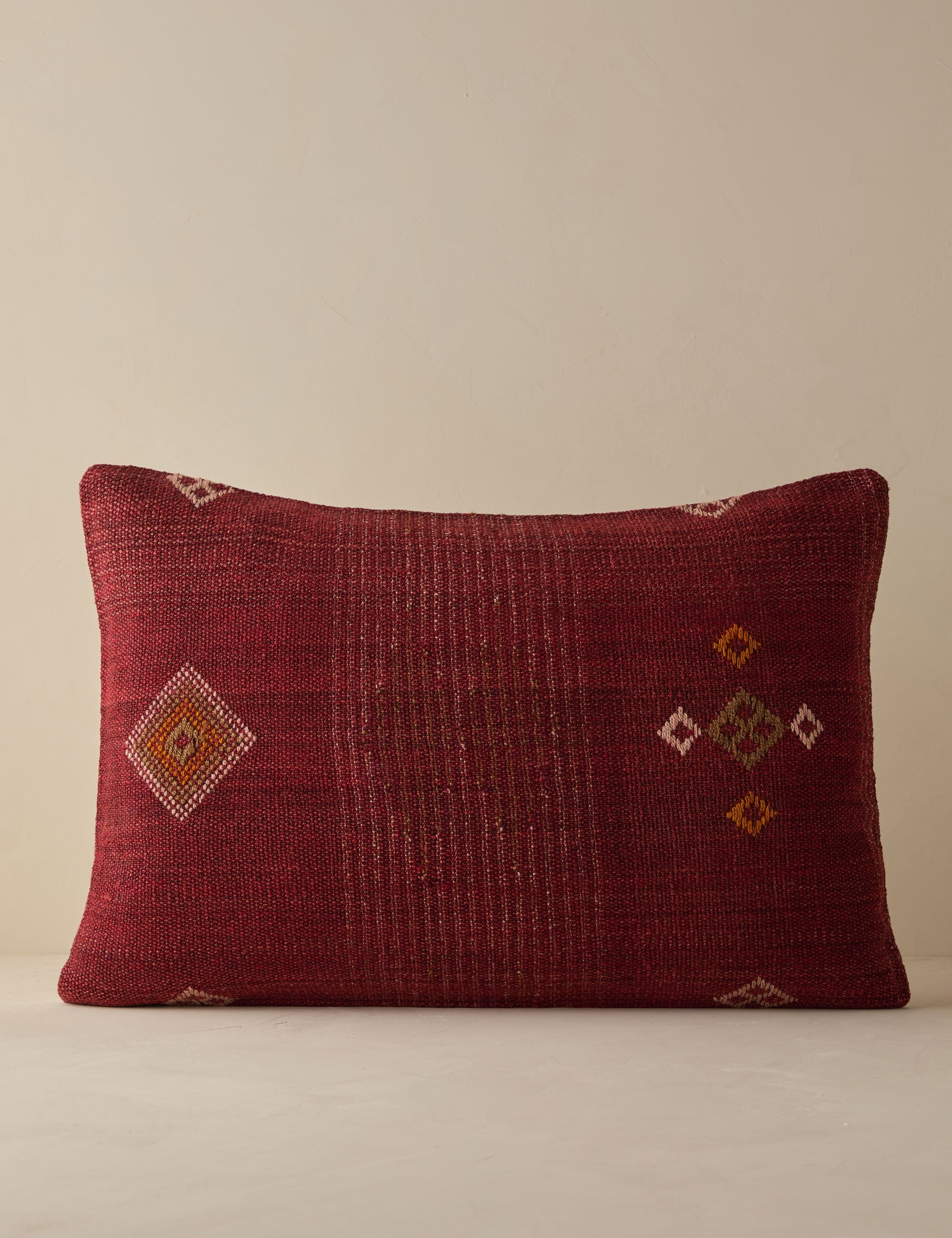 Lulu and Georgia - Vintage Lumbar Pillow No. 300, 16" x 24"