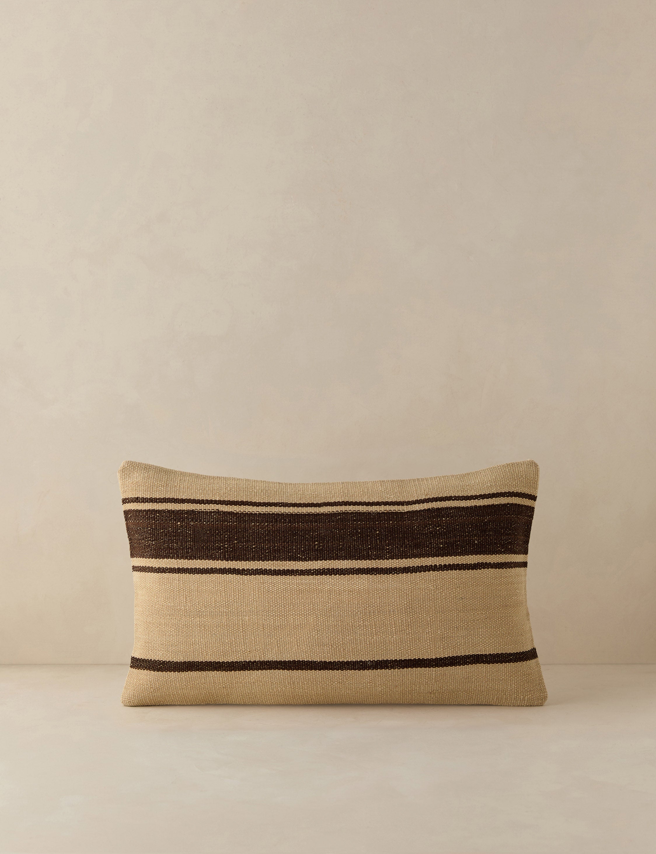 Lulu and Georgia - Vintage Lumbar Pillow No. 152, 12" x 20"