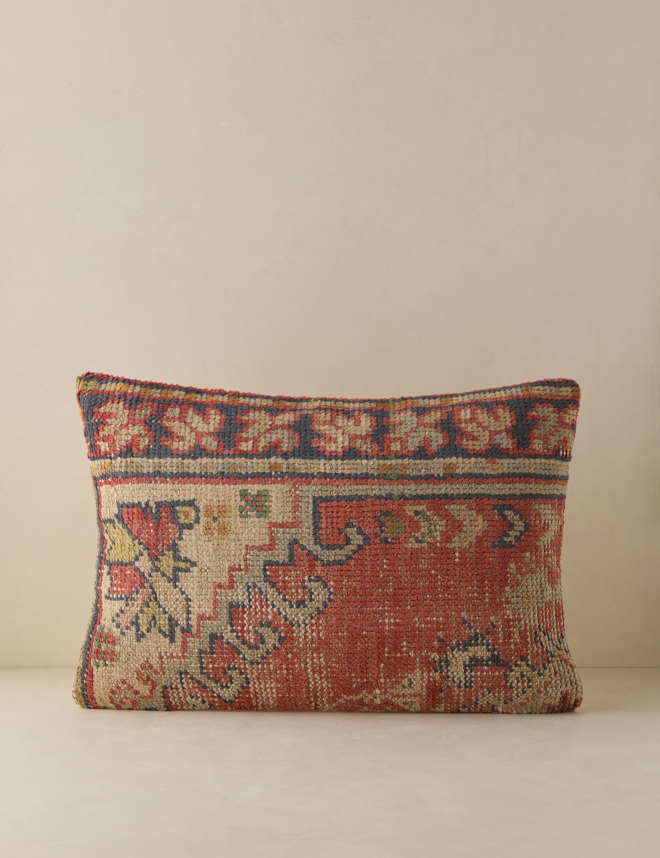 Lulu and Georgia - Vintage Lumbar Pillow No. 169, 16" x 24"
