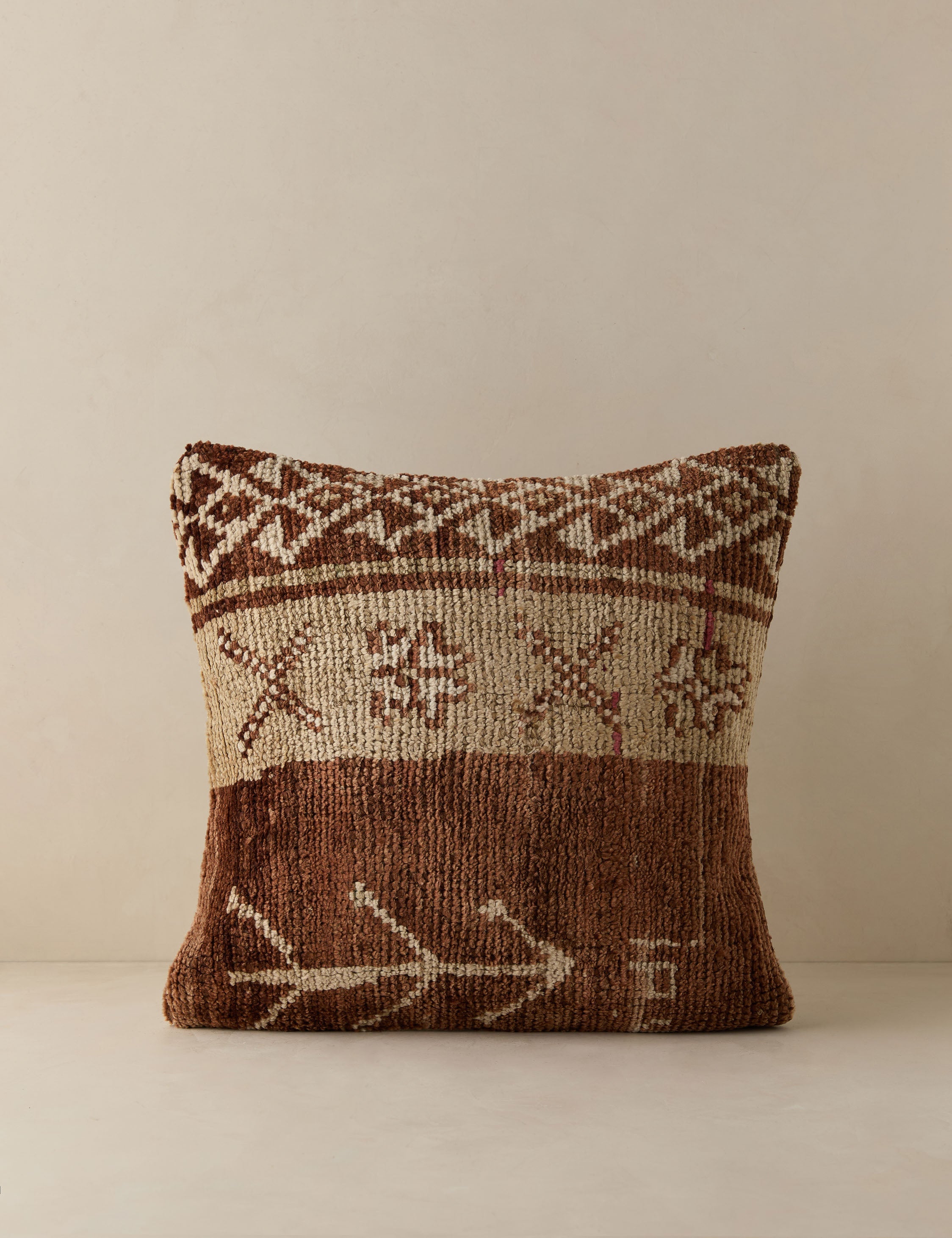 Lulu and Georgia - Vintage Lumbar Pillow No. 100, 20" x 20"