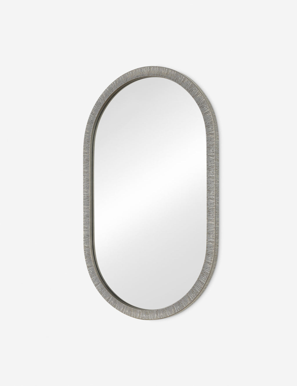 Lulu and Georgia - Benga Oval Mirror