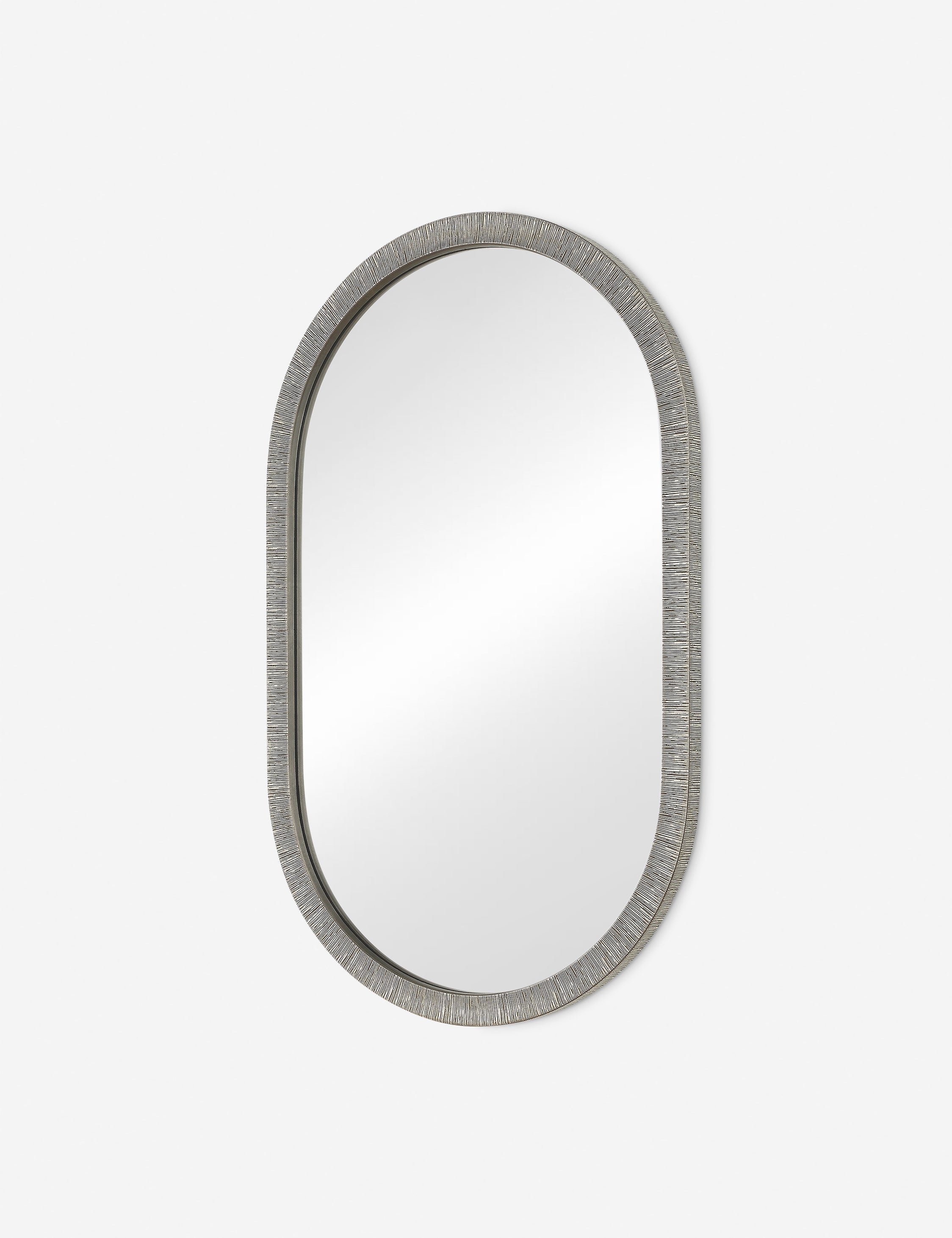 Lulu and Georgia - Benga Oval Mirror