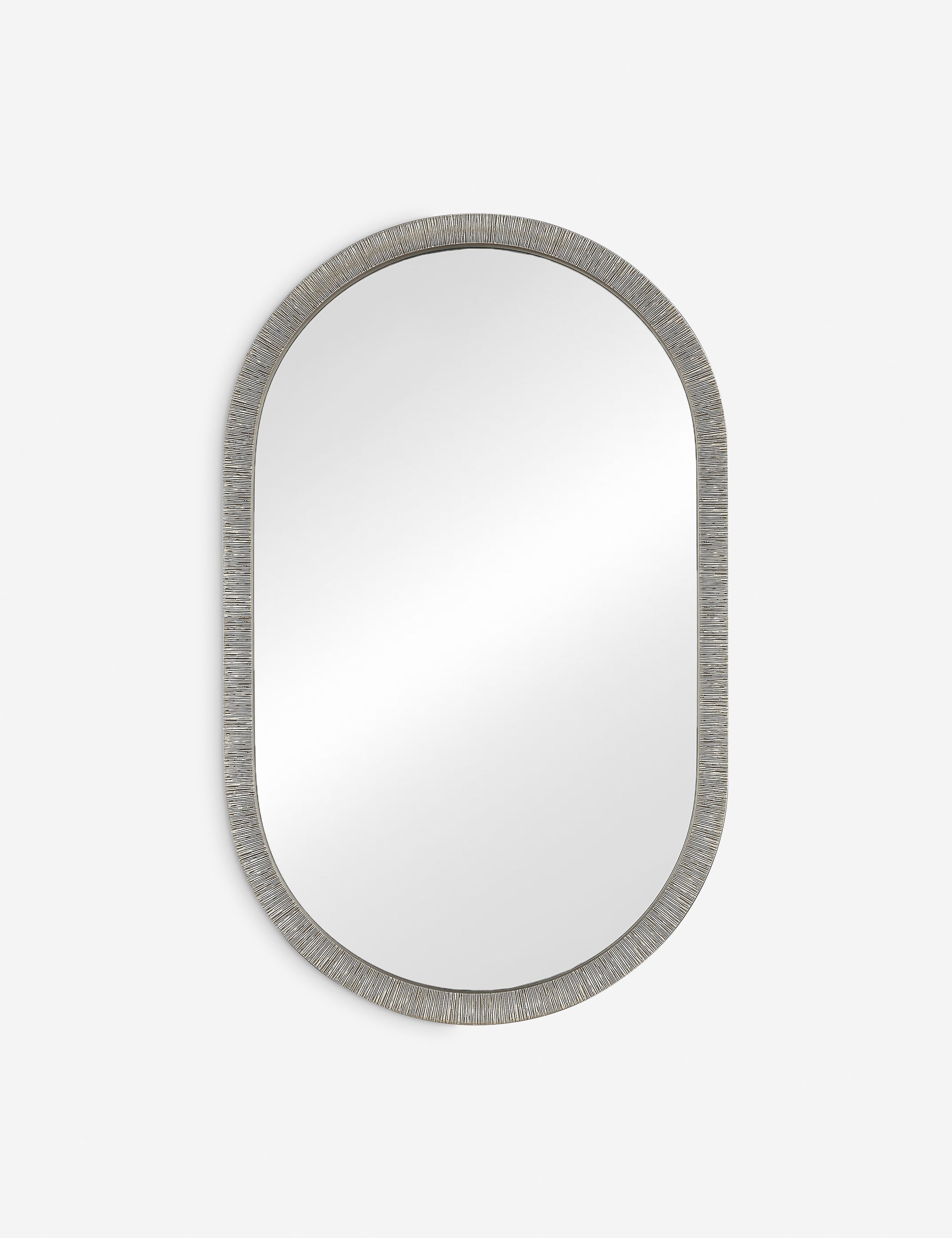 Lulu and Georgia - Benga Oval Mirror
