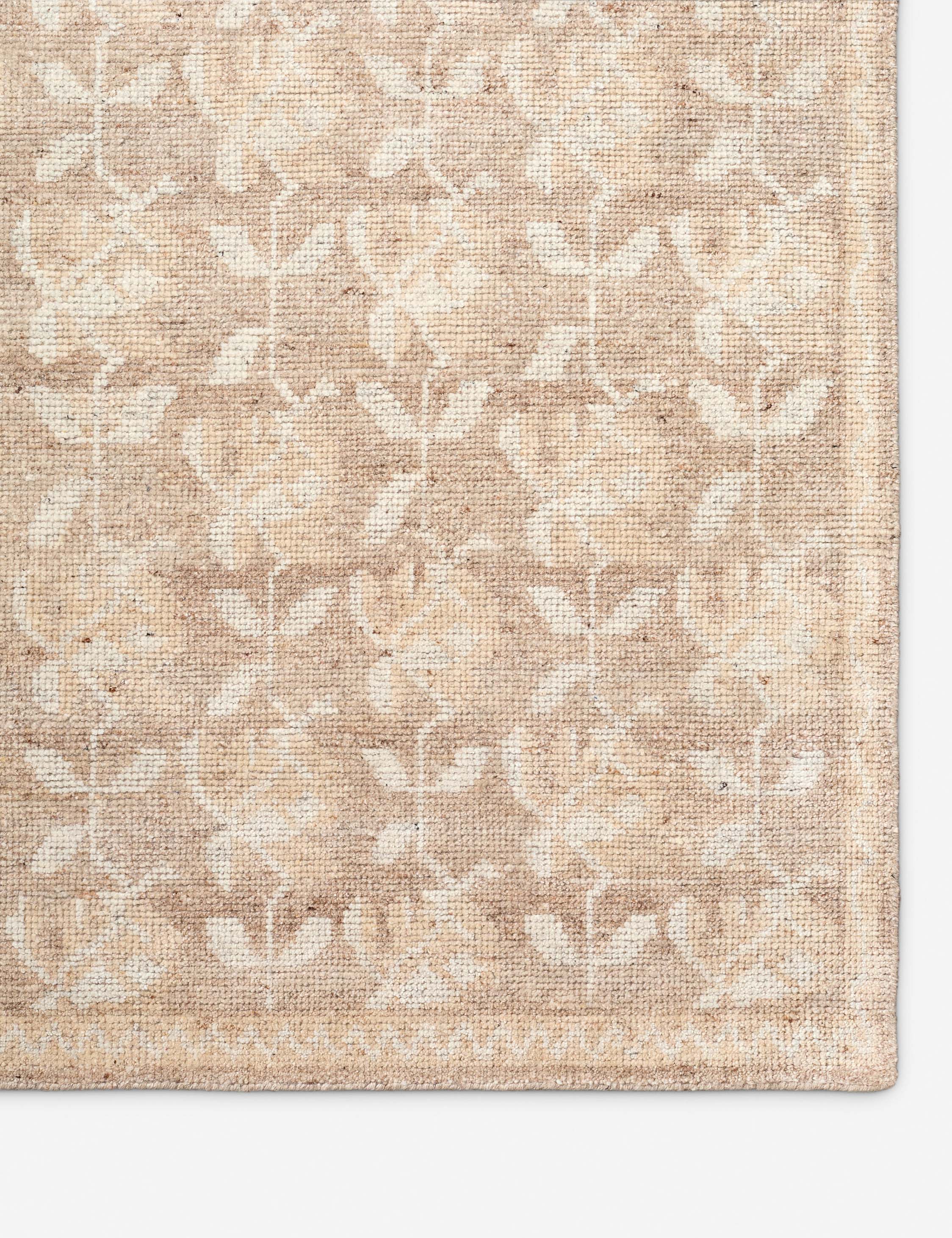 Lulu and Georgia - Raeburn Hand - Knotted Wool Blend Rug