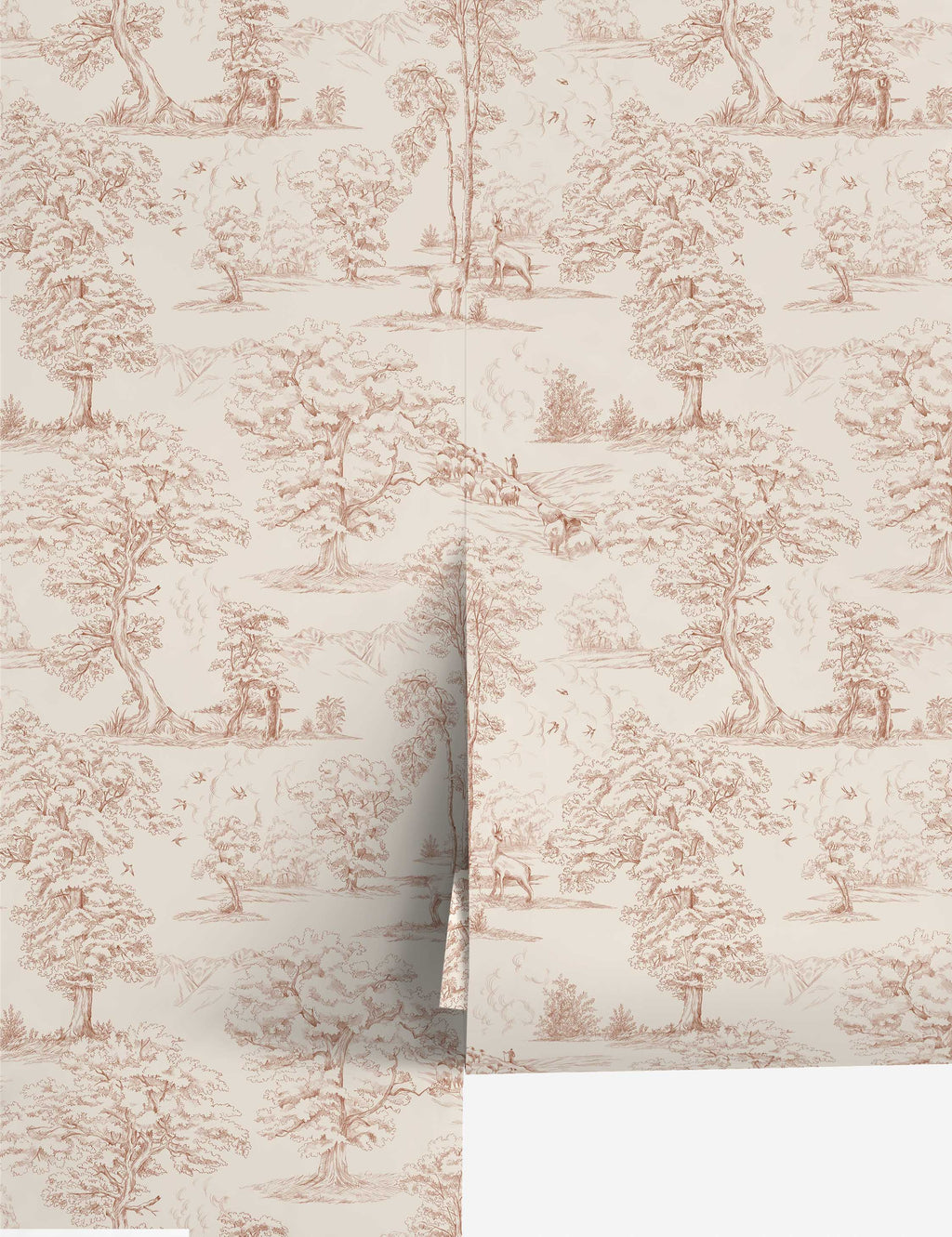 Lulu and Georgia - Scalamandre Montfort Wallpaper by Sandberg