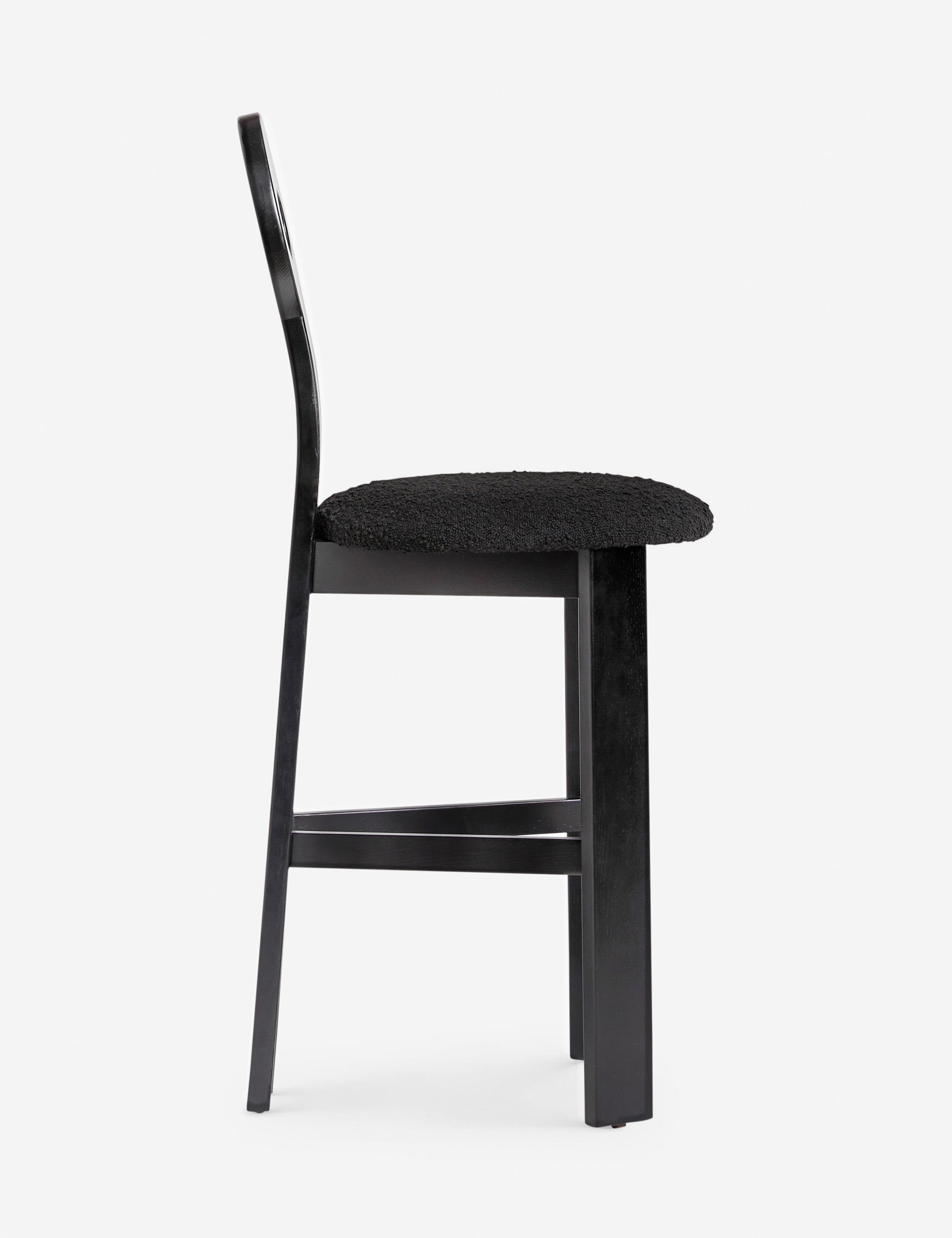 Lulu and Georgia - Open Box: Whit Counter Stool, Black by Sarah Sherman Samuel