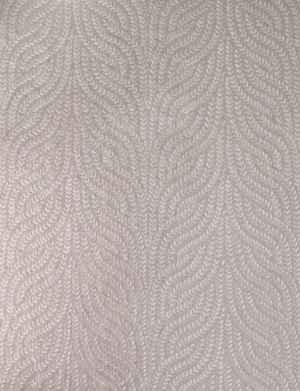 Lulu and Georgia - Willow Vine Embroidery Linen Fabric by Scalamandré