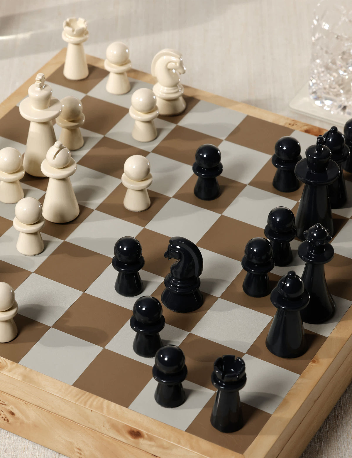 Lulu and Georgia - Aldred Chess + Checkers Set