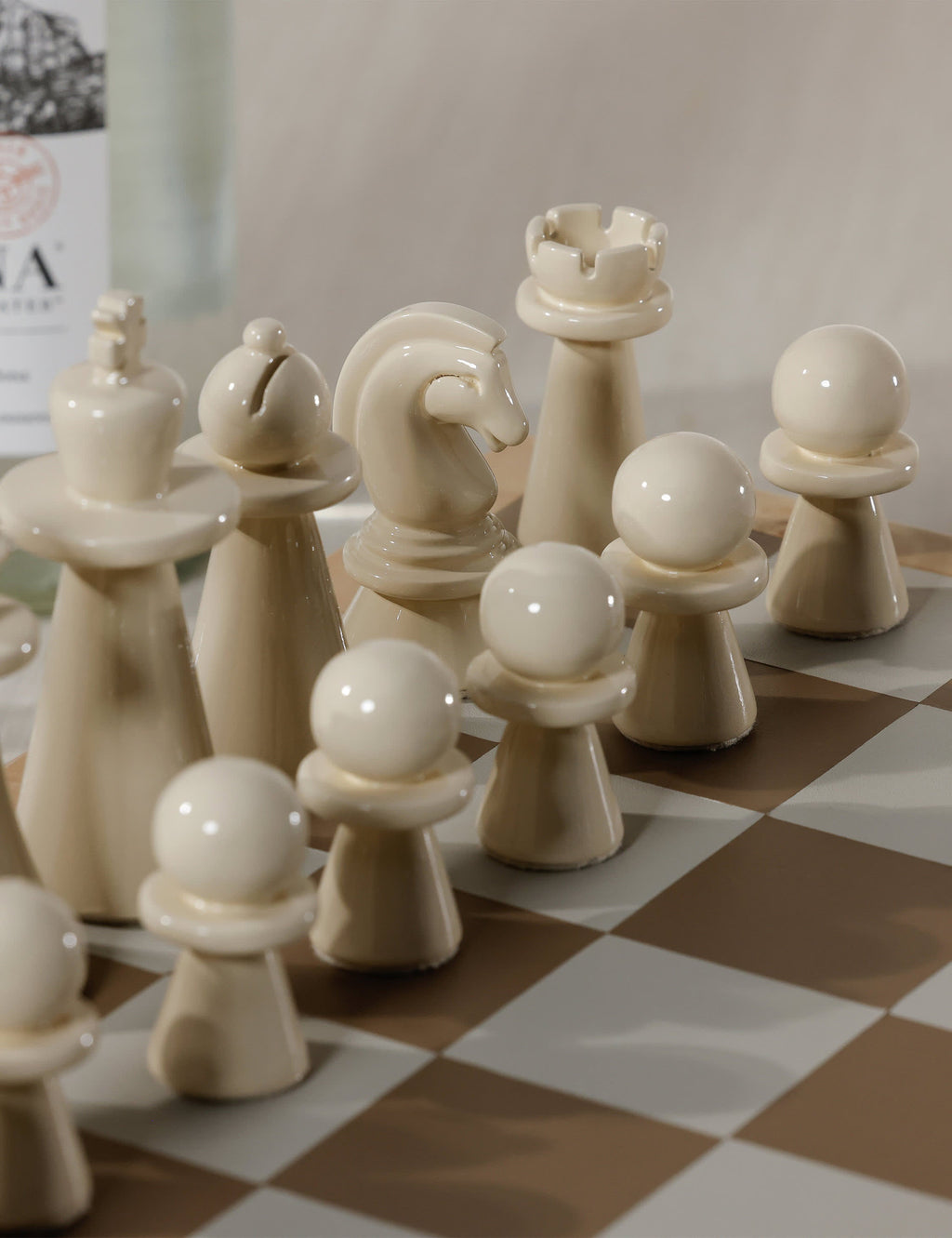 Lulu and Georgia - Aldred Chess + Checkers Set