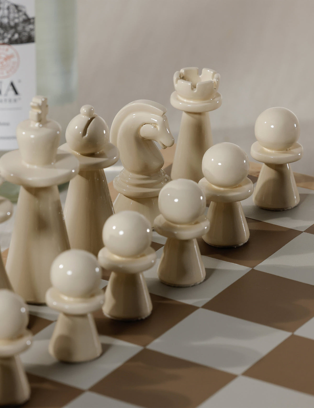 Lulu and Georgia - Aldred Chess + Checkers Set