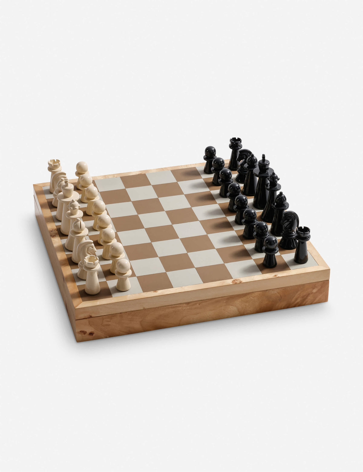 Lulu and Georgia - Aldred Chess + Checkers Set