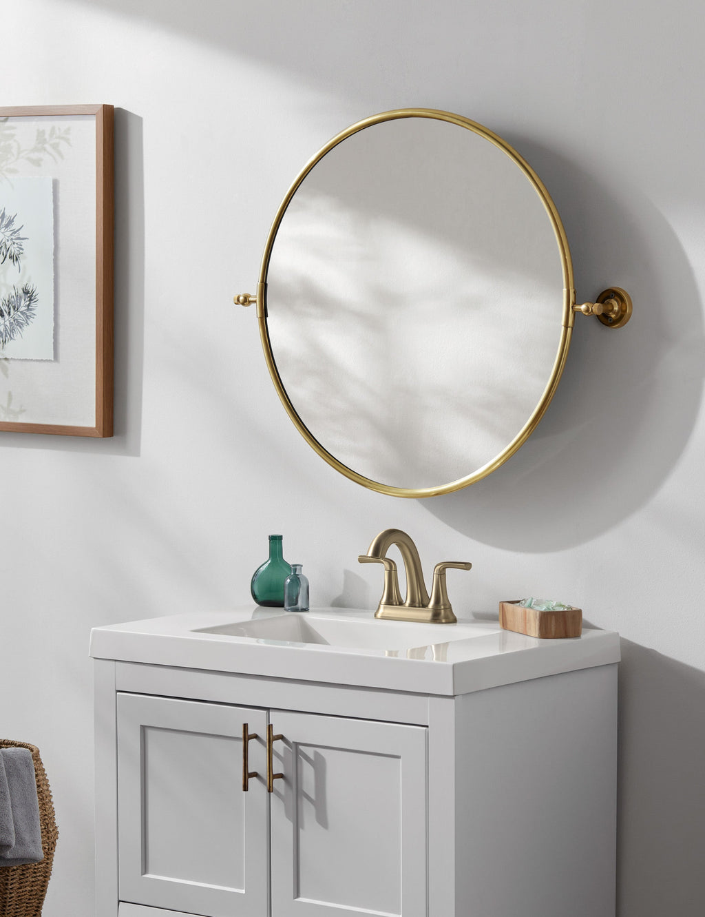 Lulu and Georgia - Caferro Round Mirror