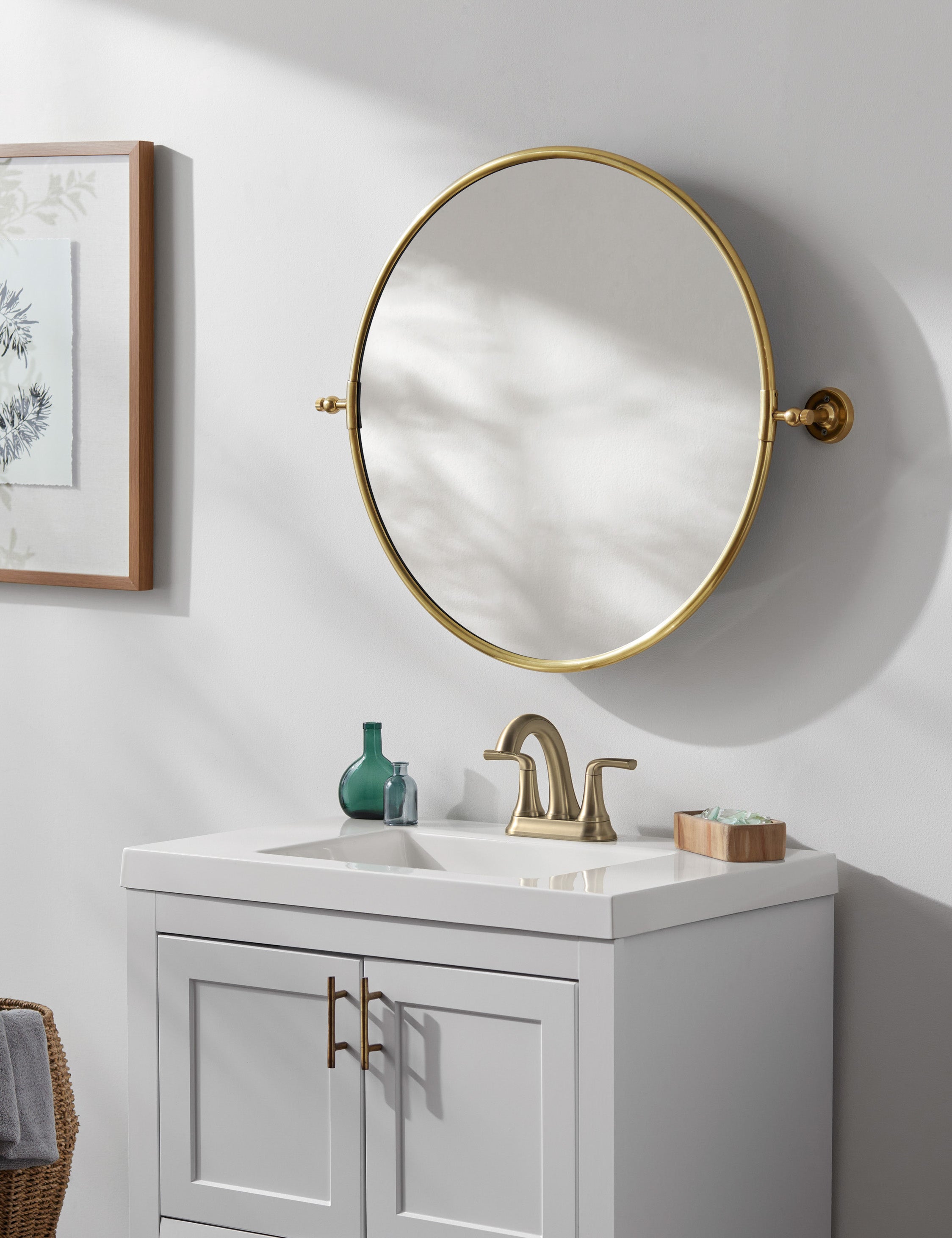 Lulu and Georgia - Caferro Round Mirror