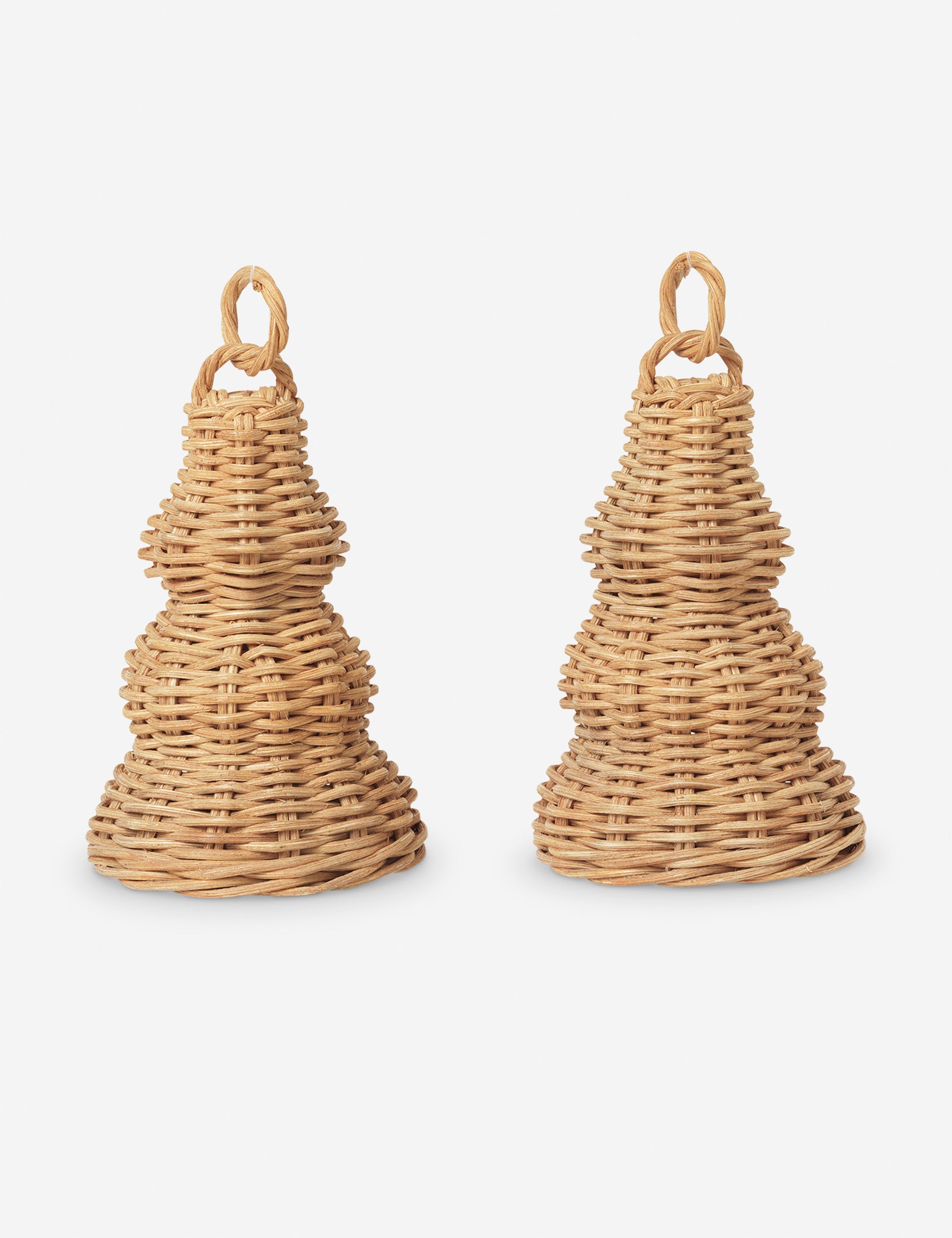 Lulu and Georgia - Braided Bell Baubles (Set of 2) by Ferm Living