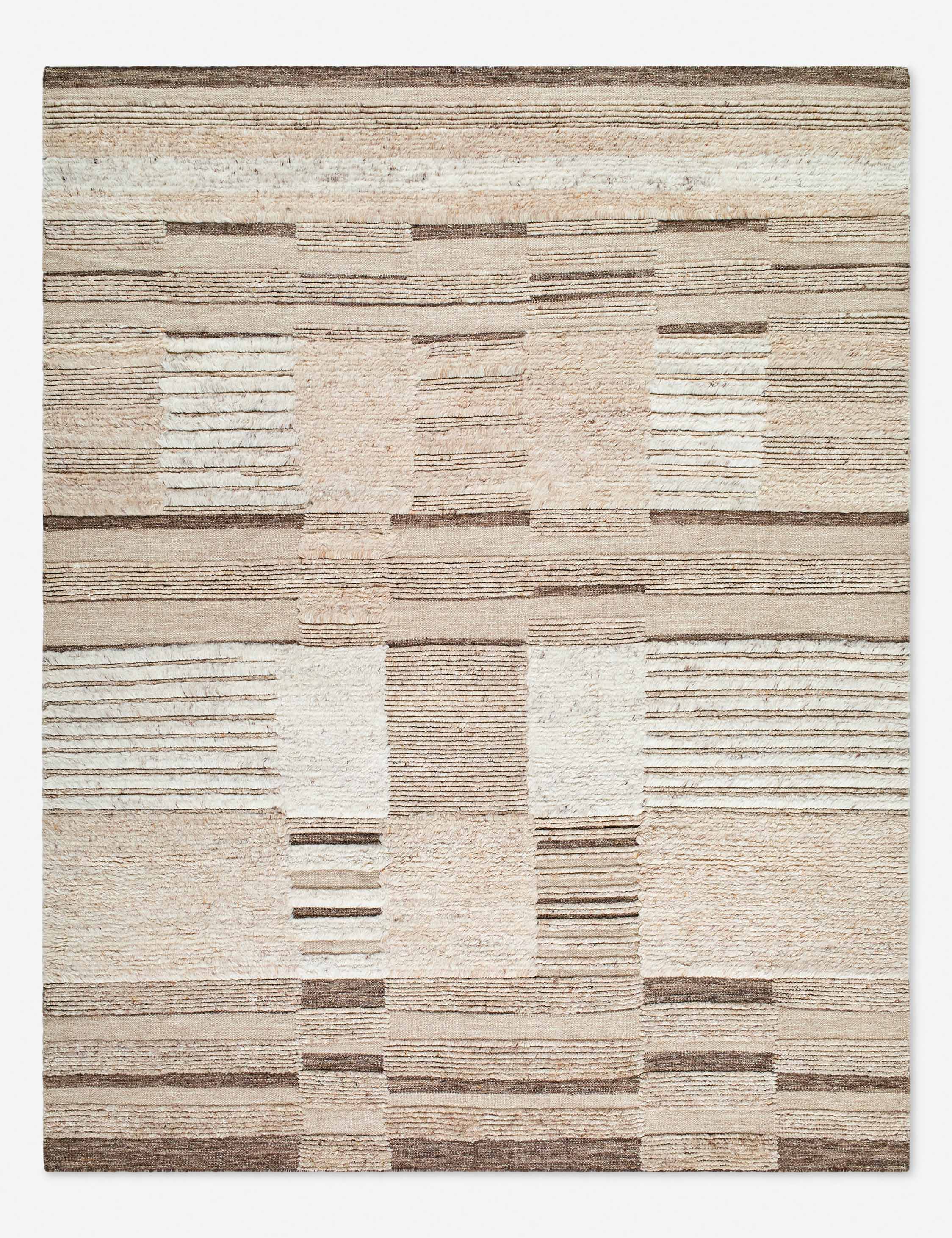 Lulu and Georgia - Halsa Hand - Knotted Wool Rug