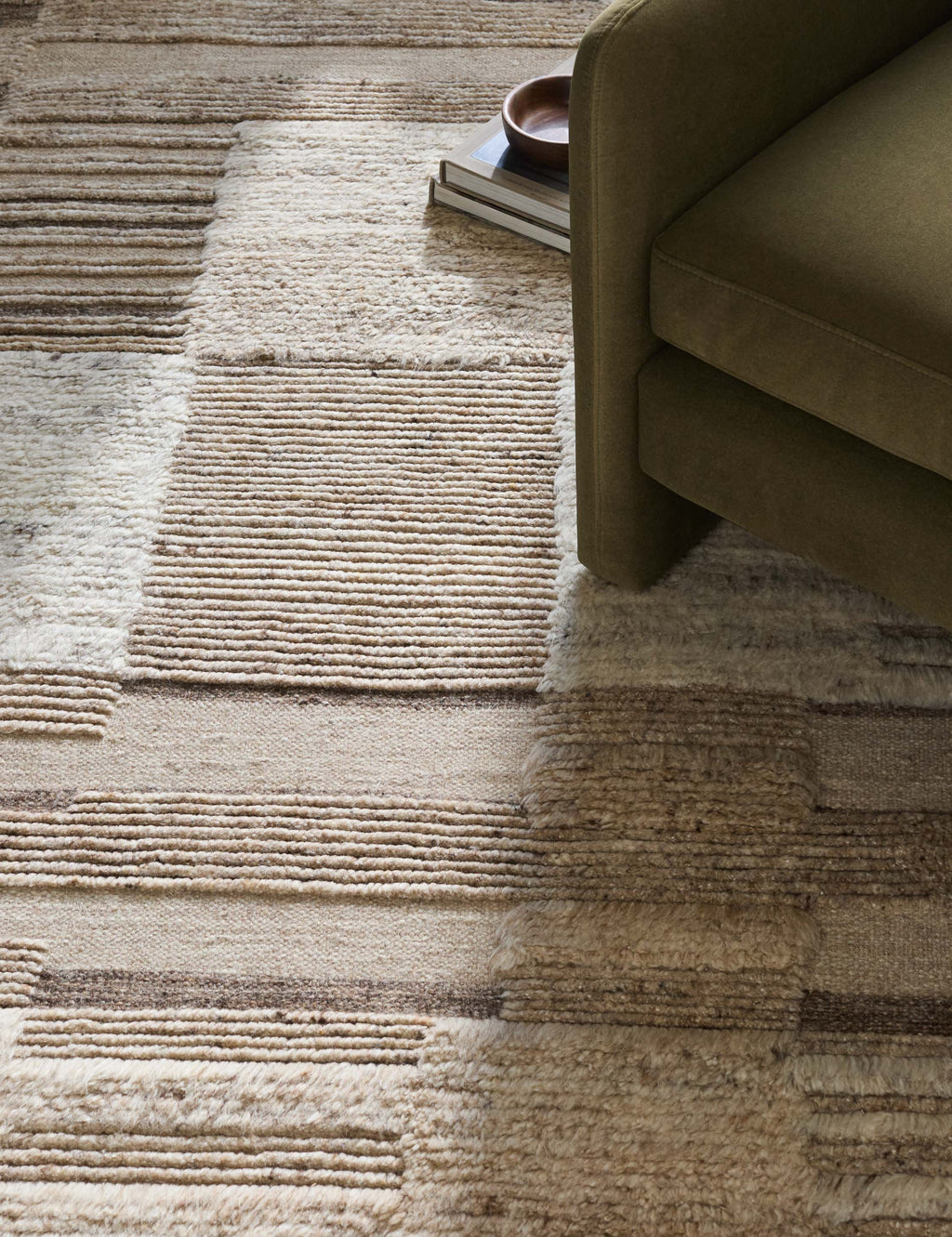 Lulu and Georgia - Halsa Hand - Knotted Wool Rug